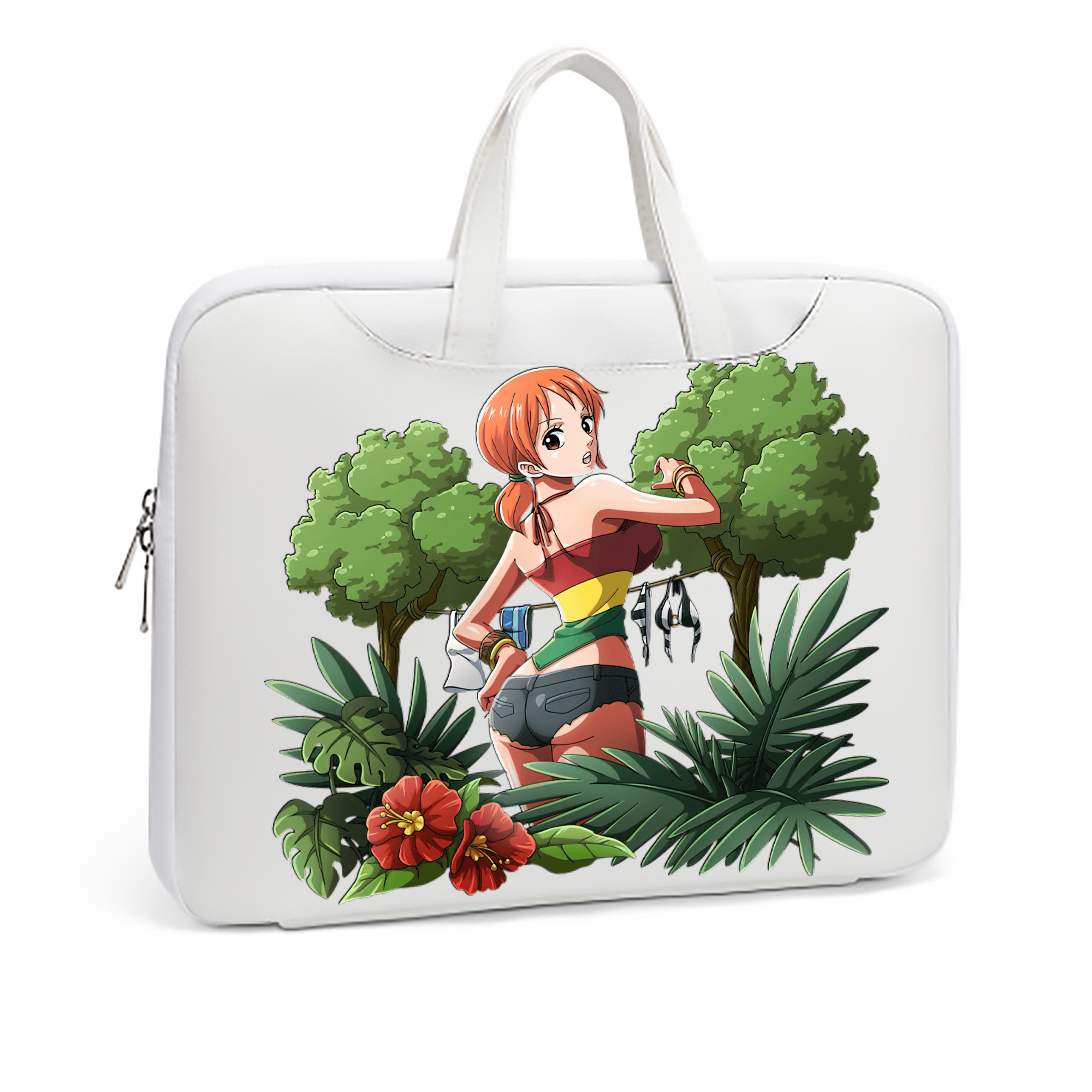 ワンピース ナミ ONE PIECE Nami レザーラップトップバッグ　ノートパソコンケース