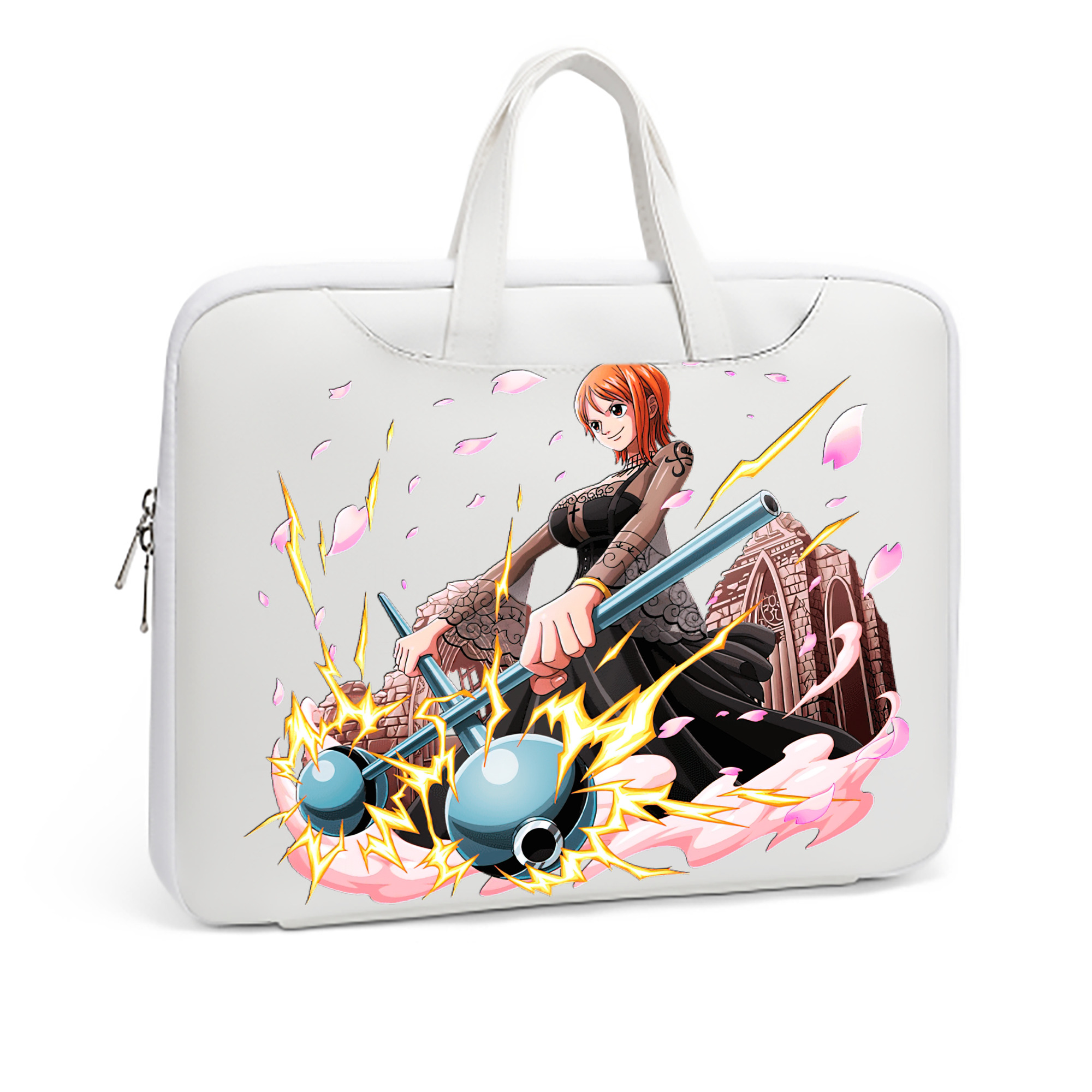 ワンピース ナミ ONE PIECE Nami レザーラップトップバッグ　ノートパソコンケース