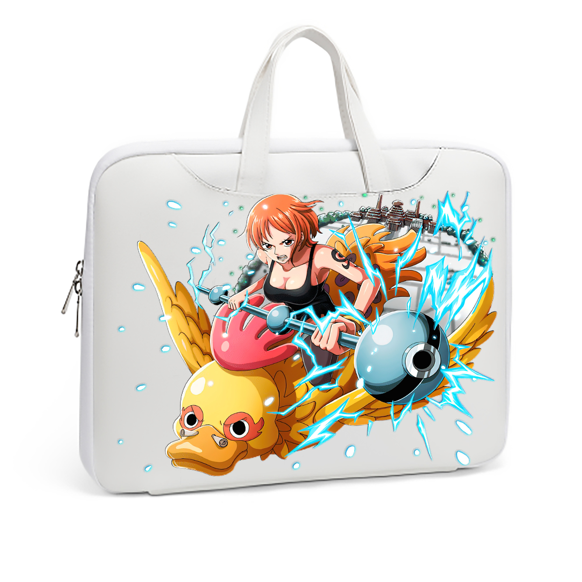 ワンピース ナミ ONE PIECE Nami レザーラップトップバッグ　ノートパソコンケース