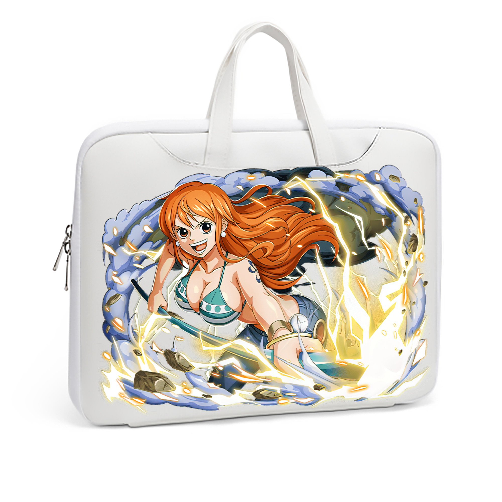 ワンピース ナミ ONE PIECE Nami レザーラップトップバッグ　ノートパソコンケース