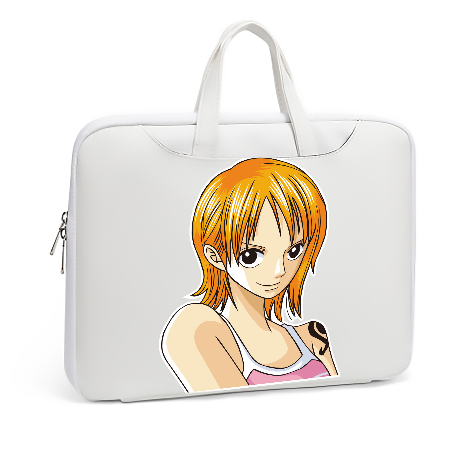 ワンピース ナミ ONE PIECE Nami レザーラップトップバッグ　ノートパソコンケース