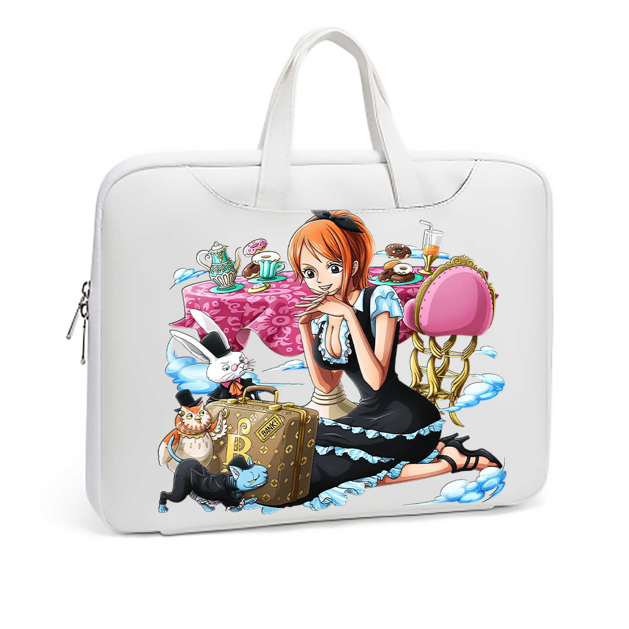 ワンピース ナミ ONE PIECE Nami レザーラップトップバッグ　ノートパソコンケース