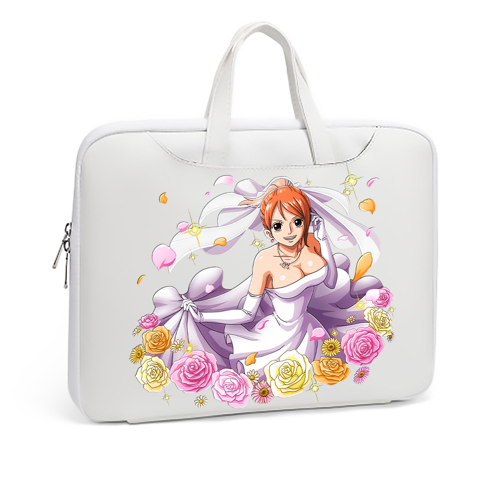 ワンピース ナミ ONE PIECE Nami レザーラップトップバッグ　ノートパソコンケース