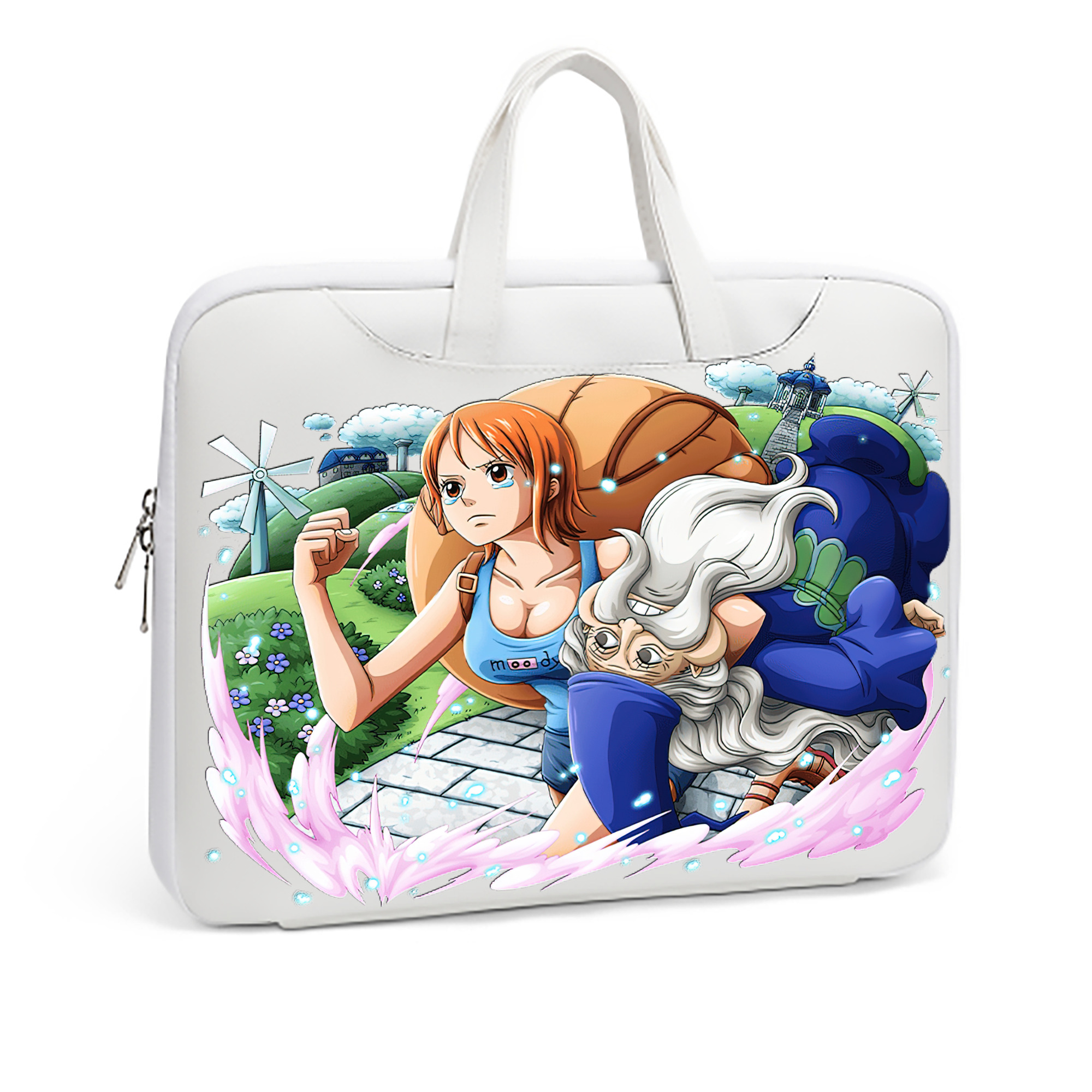 ワンピース ナミ ONE PIECE Nami レザーラップトップバッグ　ノートパソコンケース