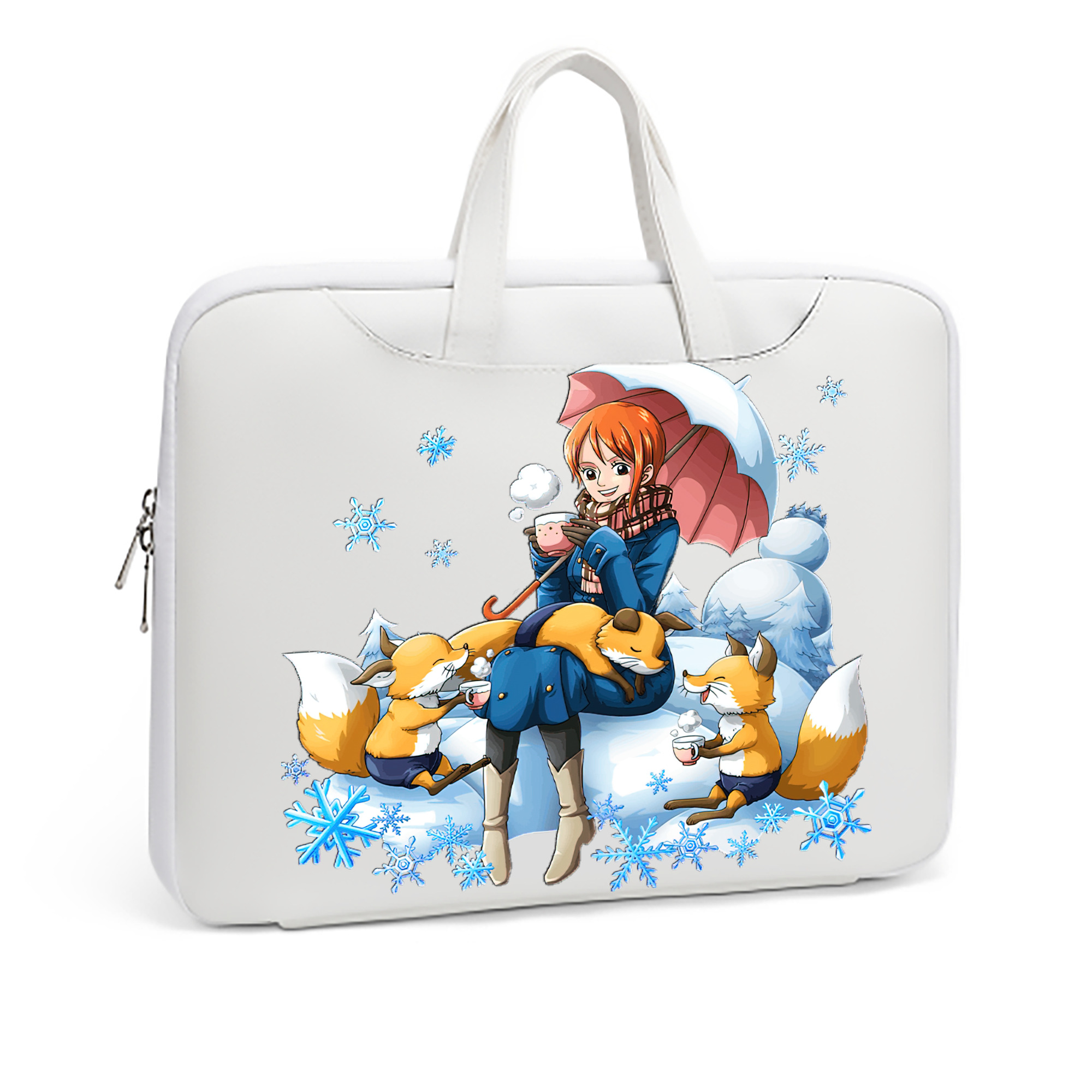ワンピース ナミ ONE PIECE Nami レザーラップトップバッグ　ノートパソコンケース