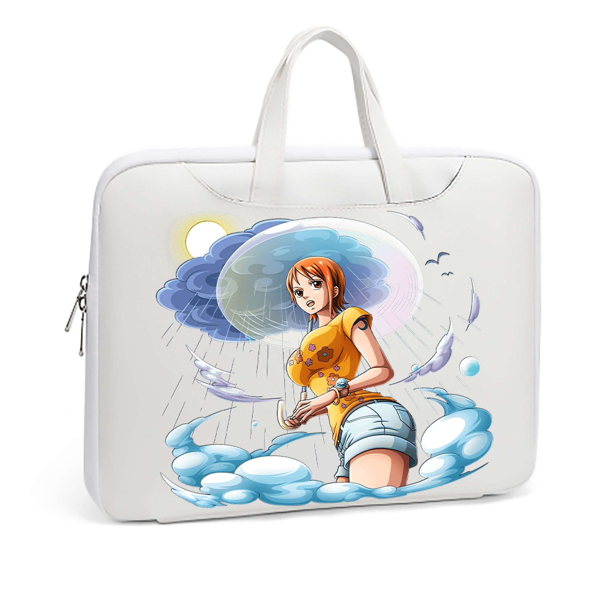 ワンピース ナミ ONE PIECE Nami レザーラップトップバッグ　ノートパソコンケース