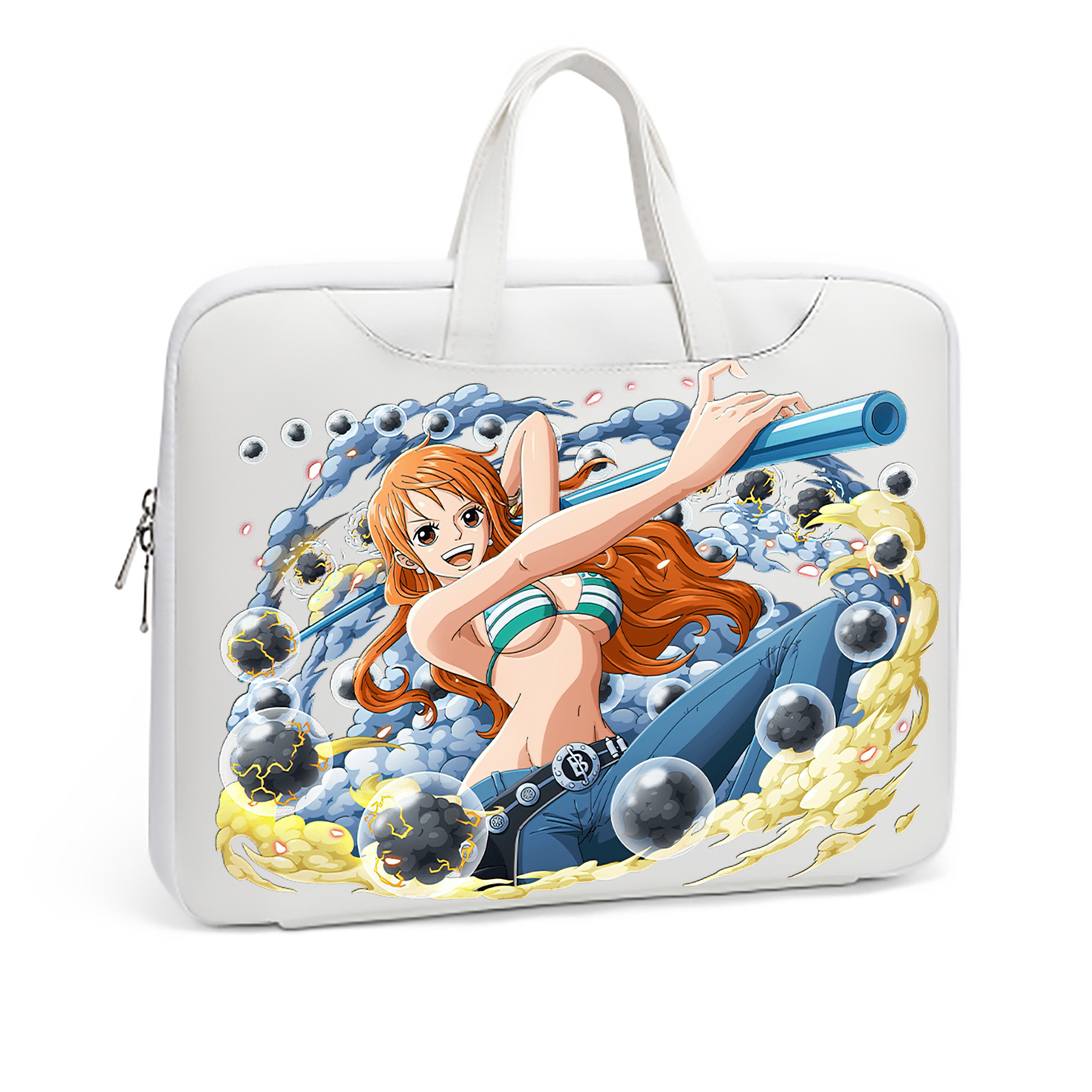ワンピース ナミ ONE PIECE Nami レザーラップトップバッグ　ノートパソコンケース