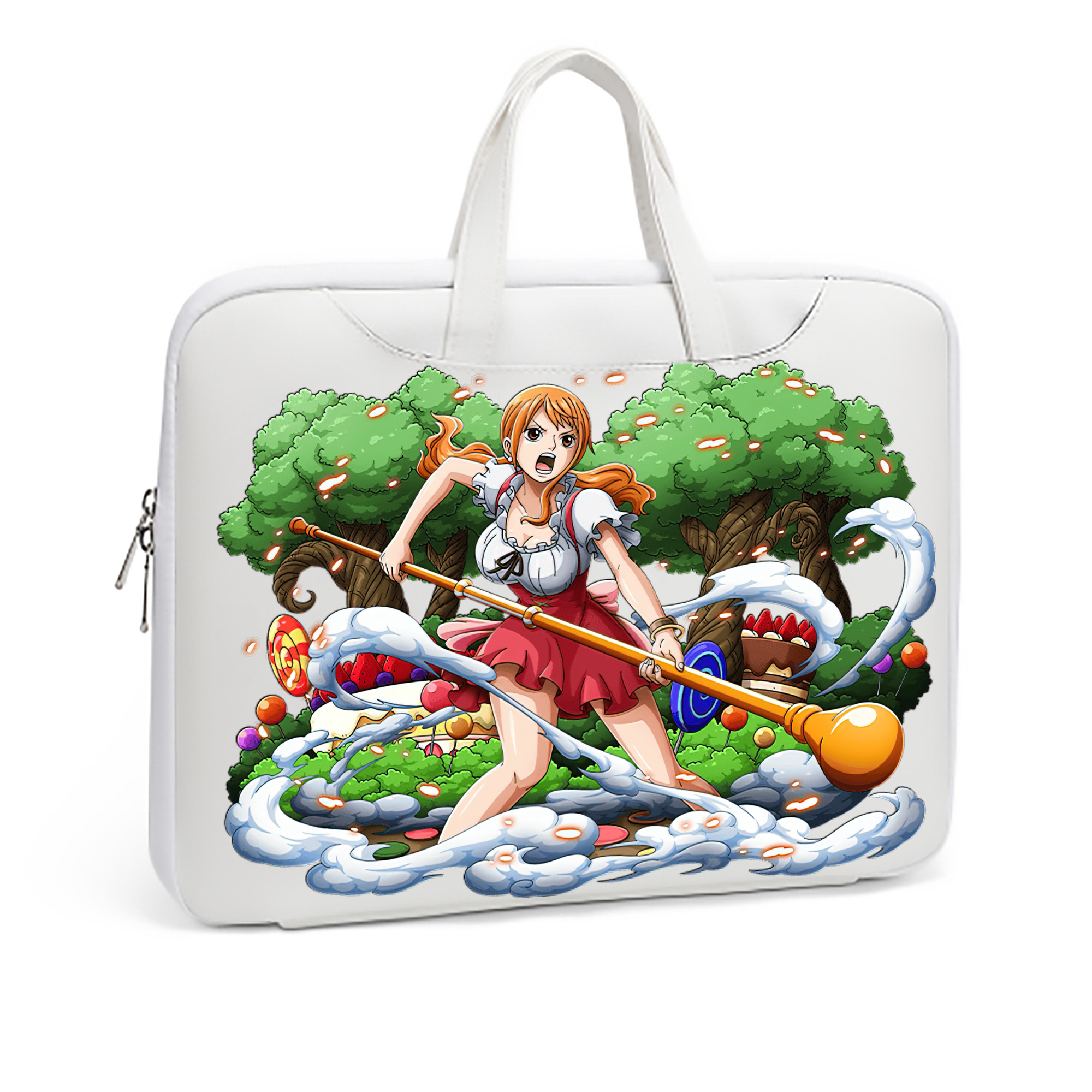 ワンピース ナミ ONE PIECE Nami レザーラップトップバッグ　ノートパソコンケース