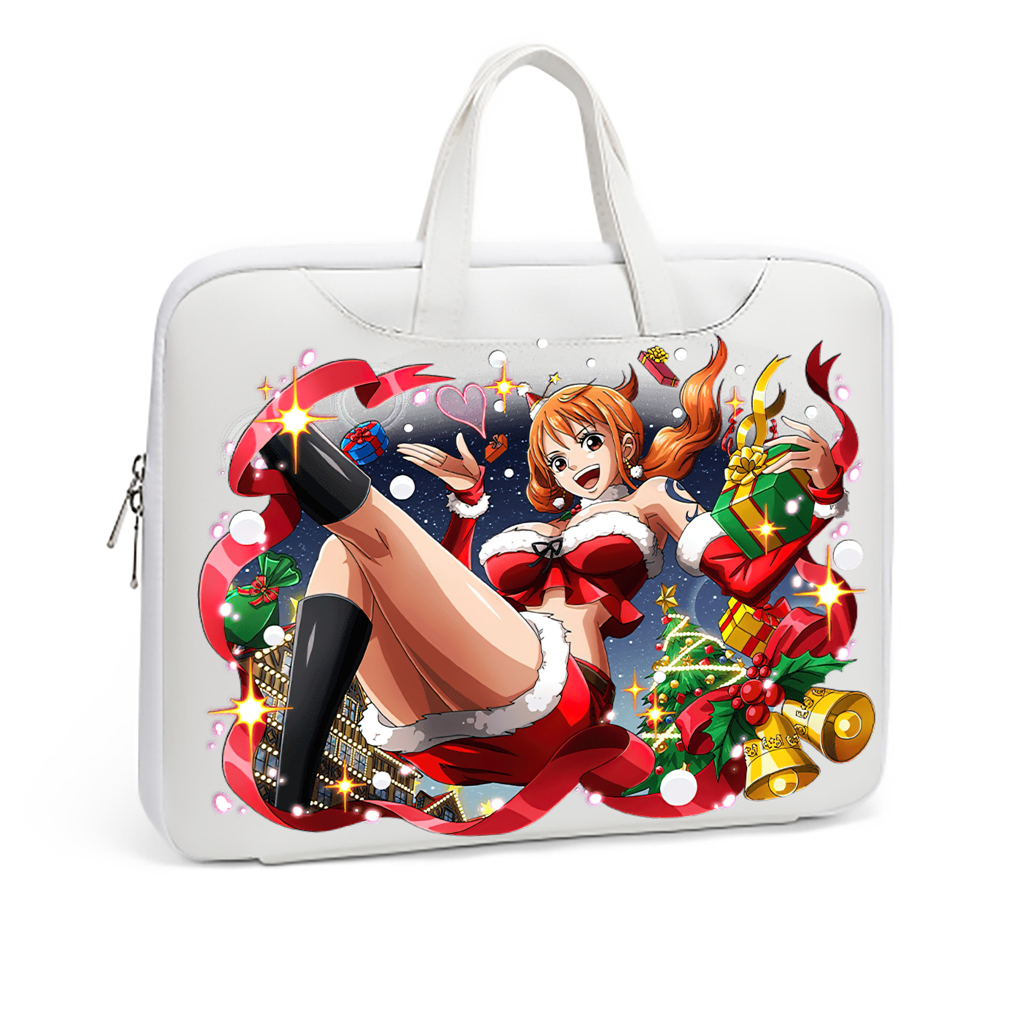 ワンピース ナミ ONE PIECE Nami レザーラップトップバッグ　ノートパソコンケース