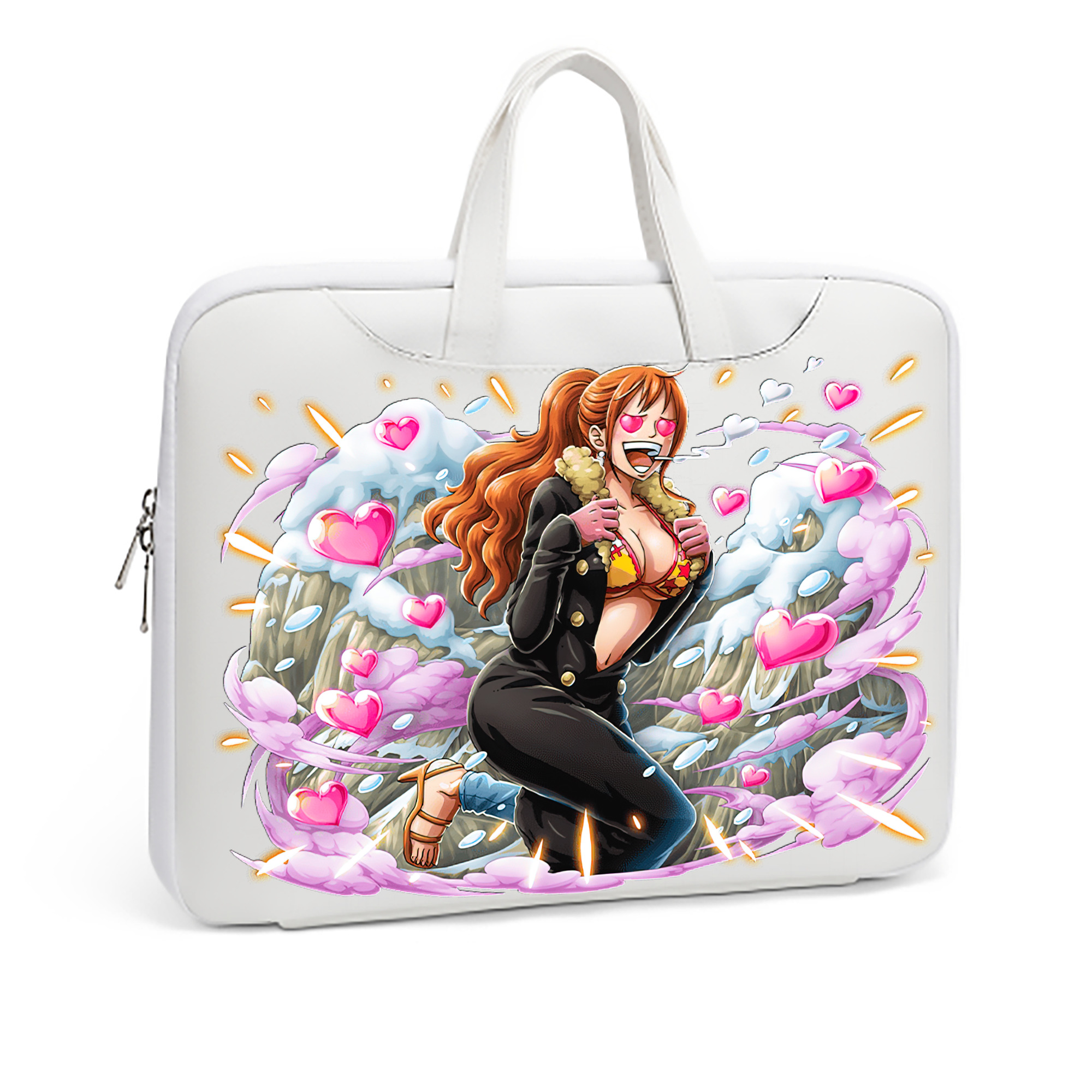 ワンピース ナミ ONE PIECE Nami レザーラップトップバッグ　ノートパソコンケース