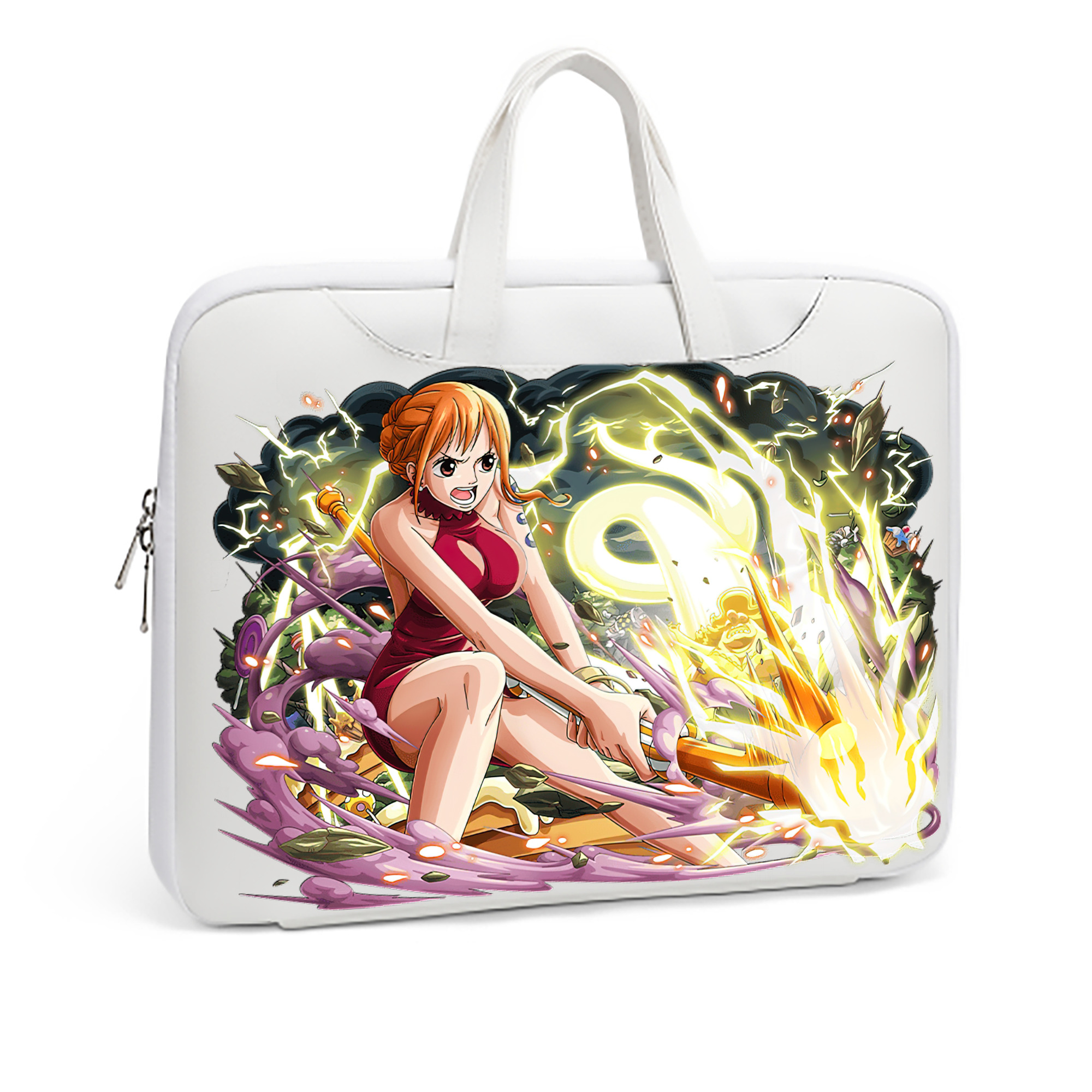 ワンピース ナミ ONE PIECE Nami レザーラップトップバッグ　ノートパソコンケース