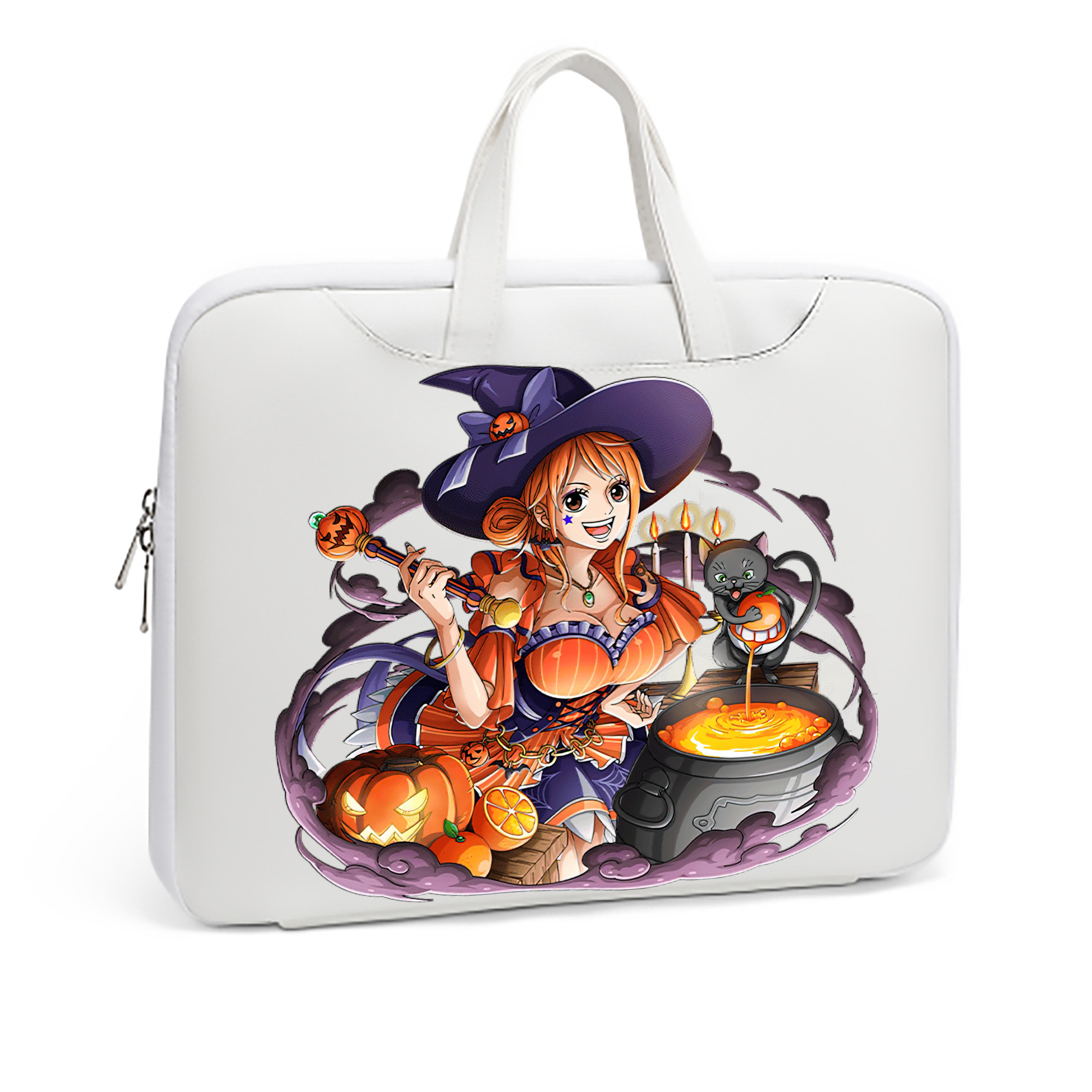 ワンピース ナミ ONE PIECE Nami レザーラップトップバッグ　ノートパソコンケース