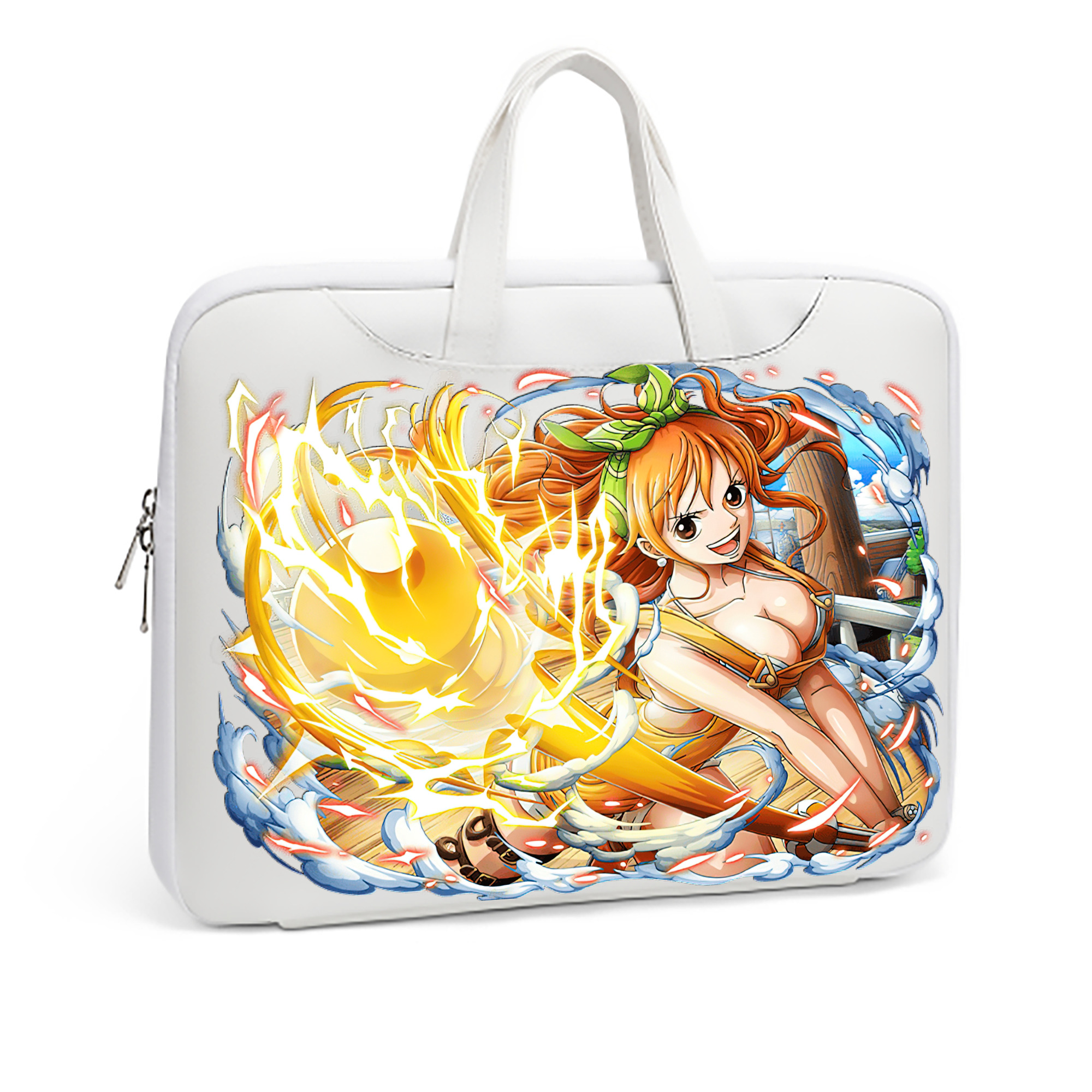 ワンピース ナミ ONE PIECE Nami レザーラップトップバッグ　ノートパソコンケース