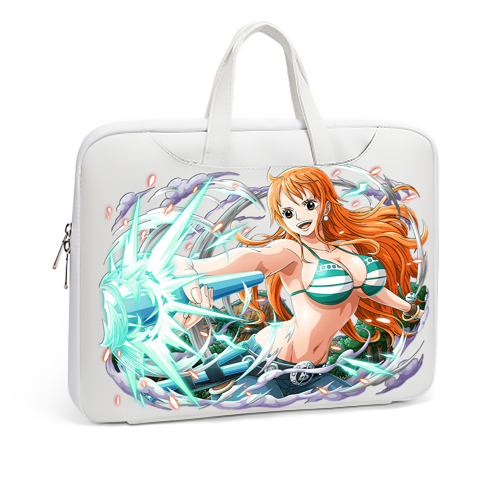ワンピース ナミ ONE PIECE Nami レザーラップトップバッグ　ノートパソコンケース