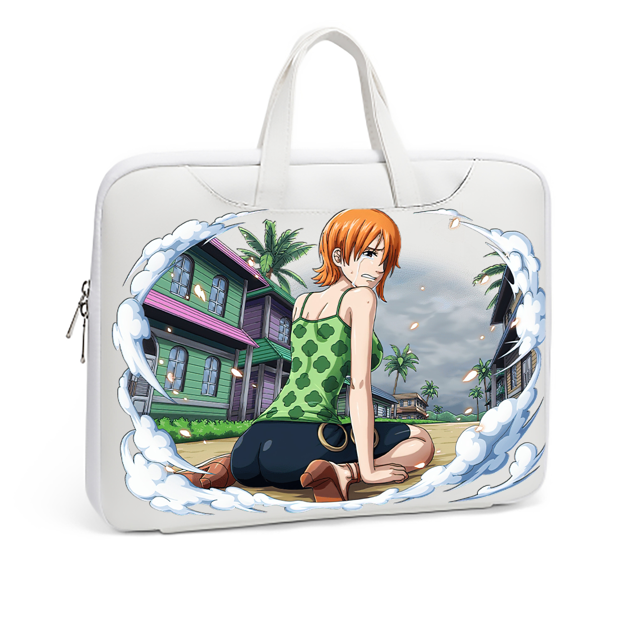 ワンピース ナミ ONE PIECE Nami レザーラップトップバッグ　ノートパソコンケース