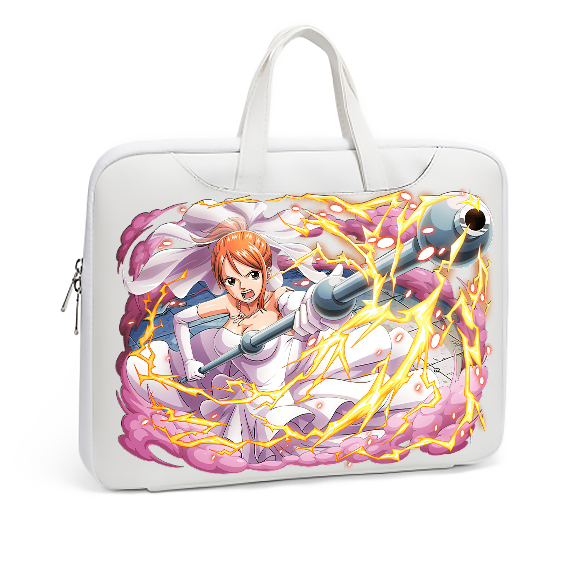 ワンピース ナミ ONE PIECE Nami レザーラップトップバッグ　ノートパソコンケース