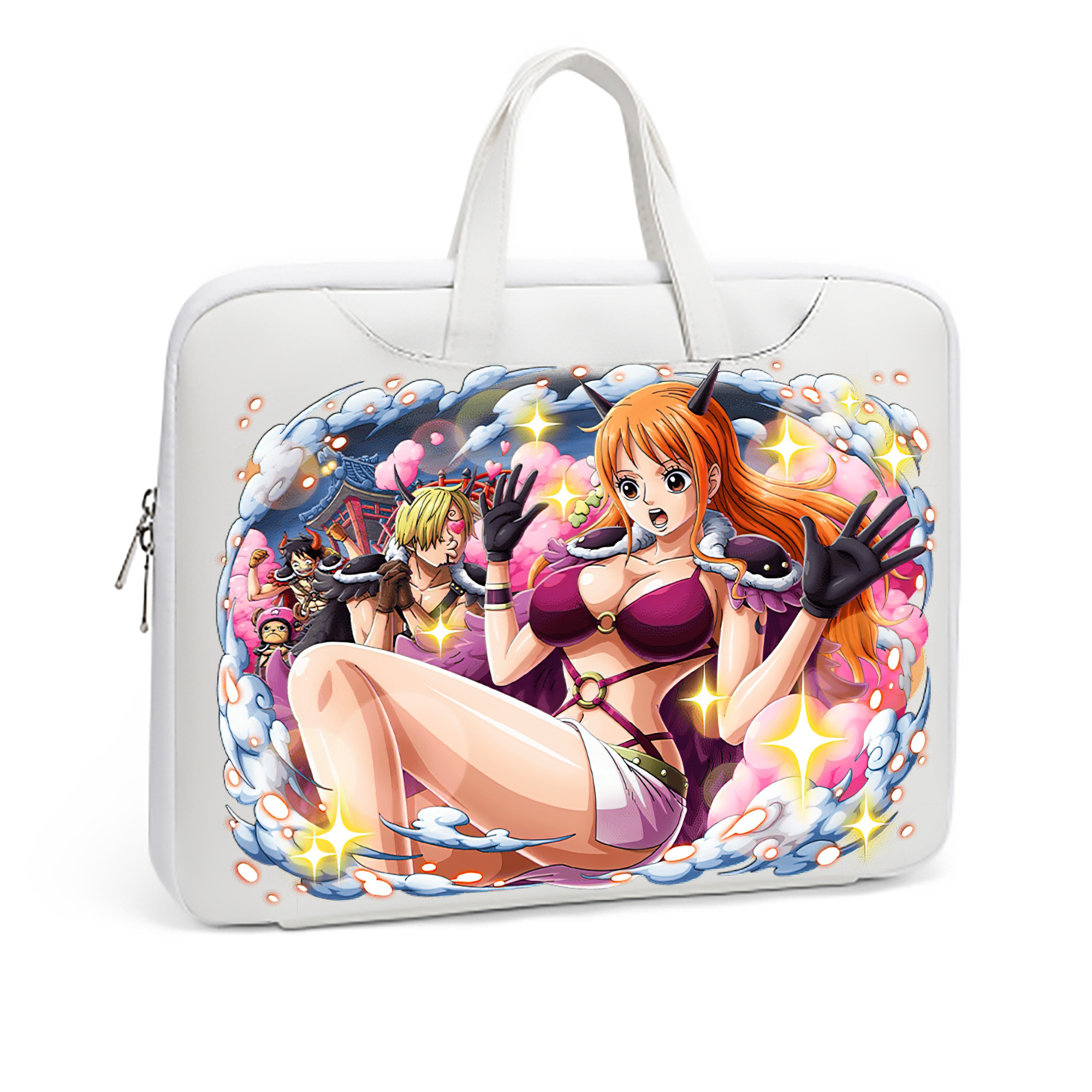 ワンピース ナミ ONE PIECE Nami レザーラップトップバッグ　ノートパソコンケース