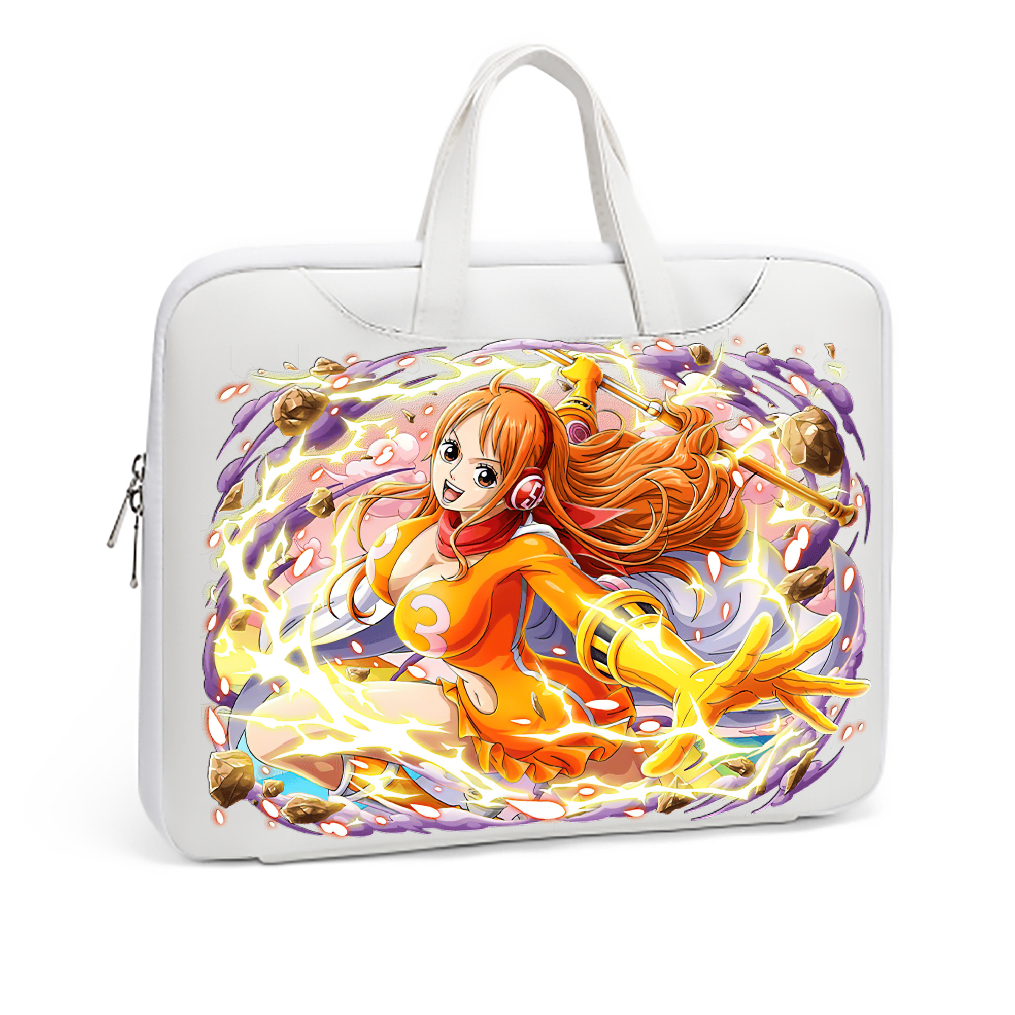 ワンピース ナミ ONE PIECE Nami レザーラップトップバッグ　ノートパソコンケース