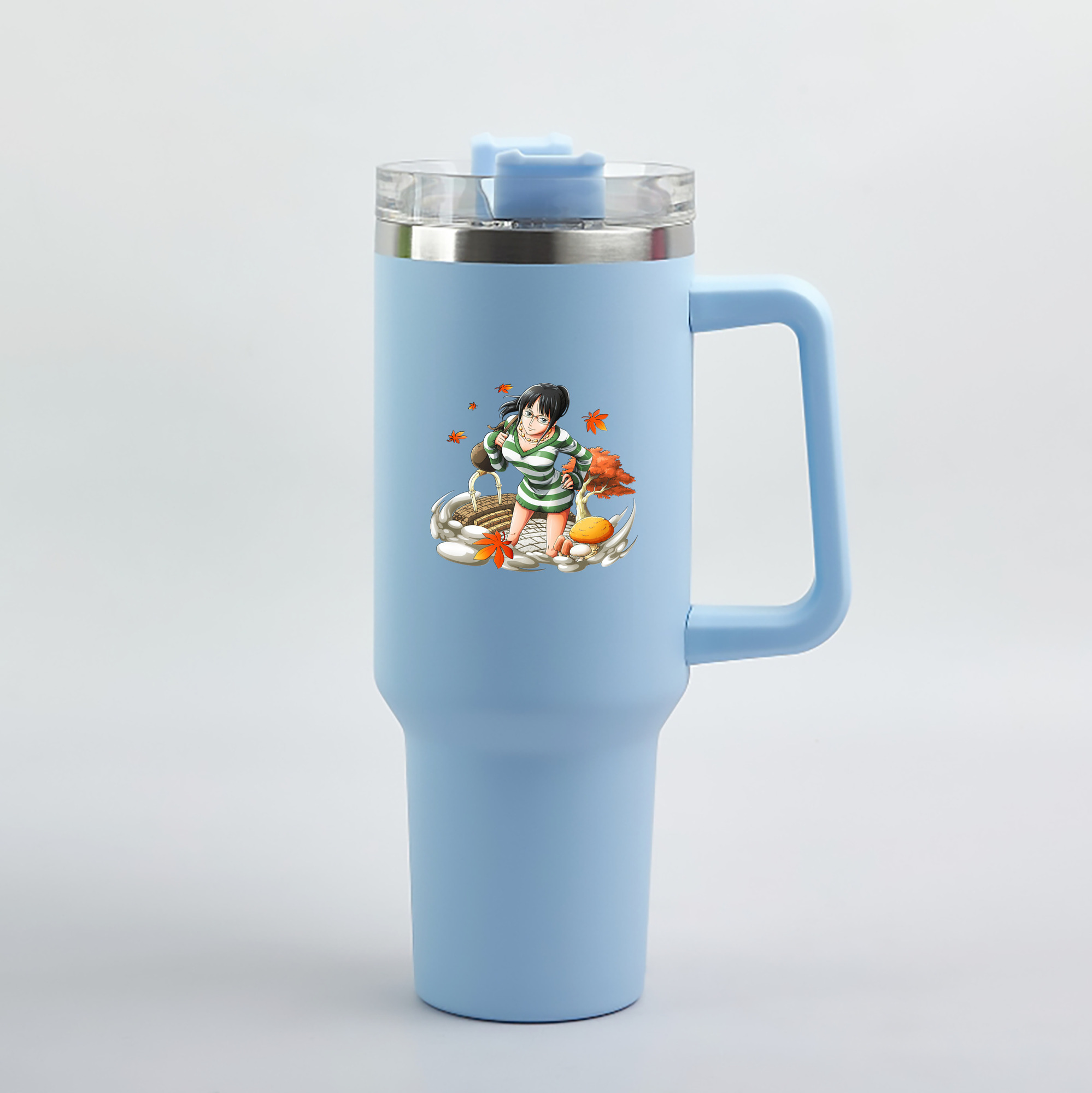 ワンピース ニコ・ロビン ONE PIECE Nico Robin 1200mL車用タンブラー（カラープリント）