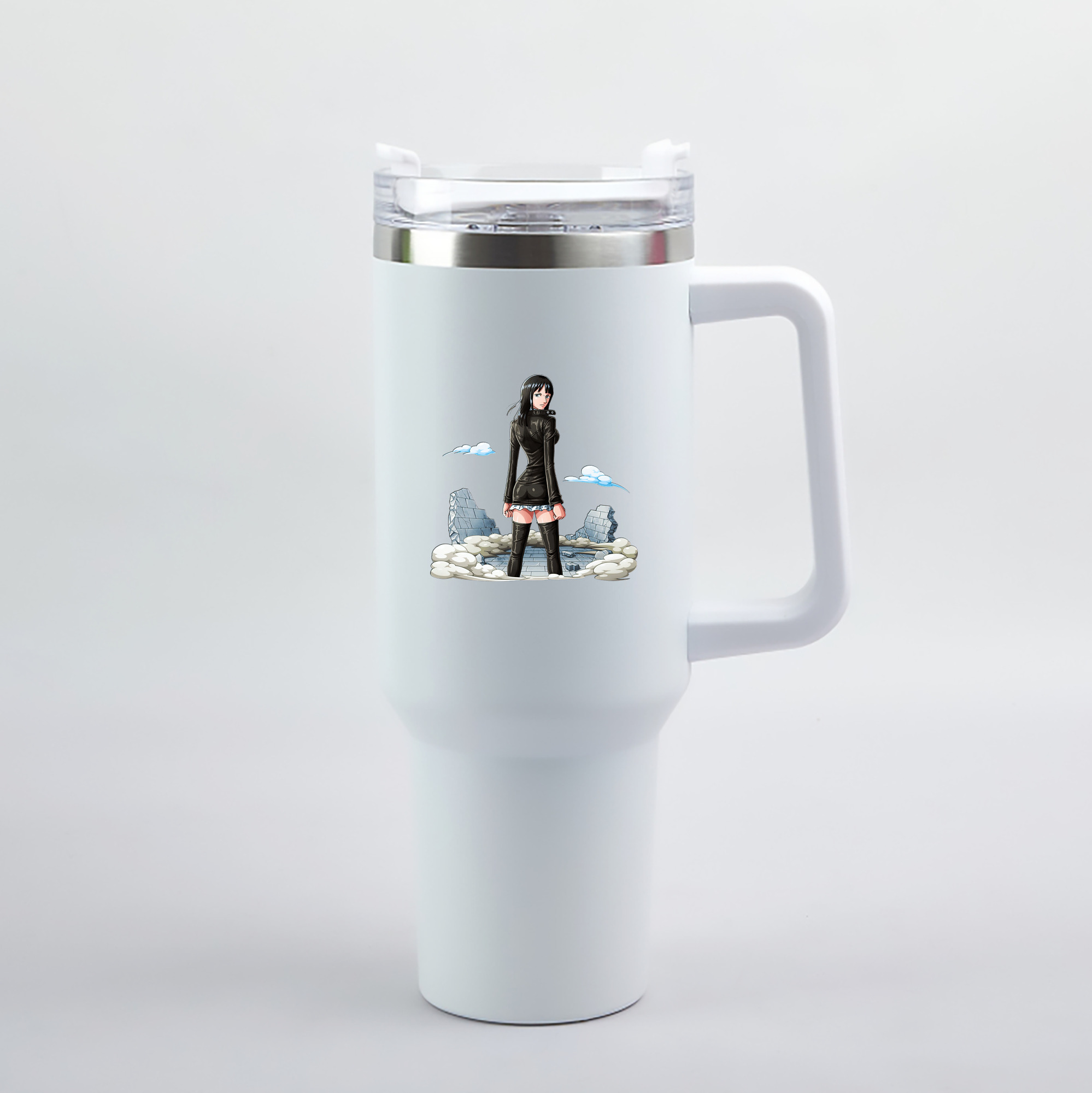 ワンピース ニコ・ロビン ONE PIECE Nico Robin 1200mL車用タンブラー（カラープリント）