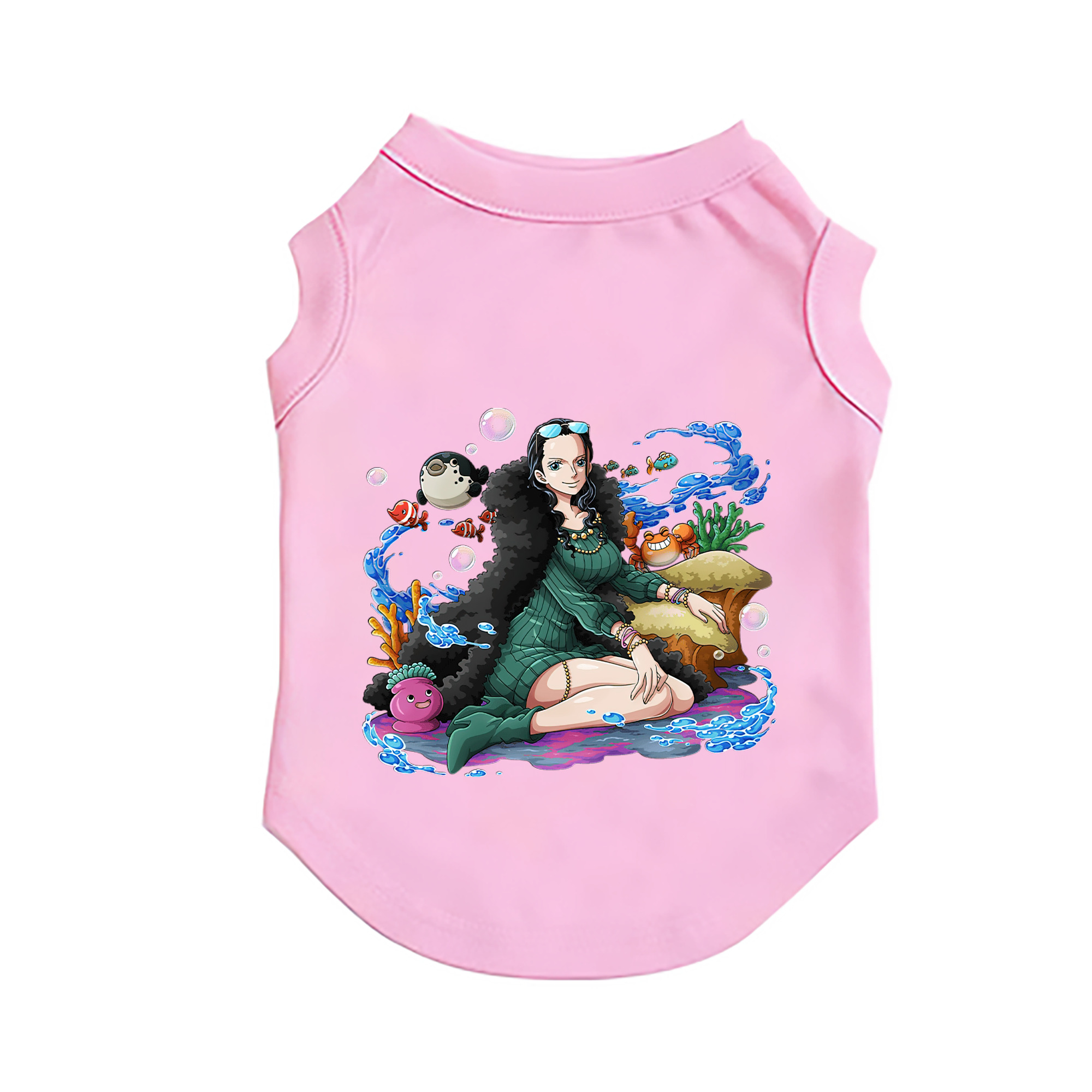 （画像用） ワンピース ニコ・ロビン ONE PIECE Nico Robin ペット用ベスト