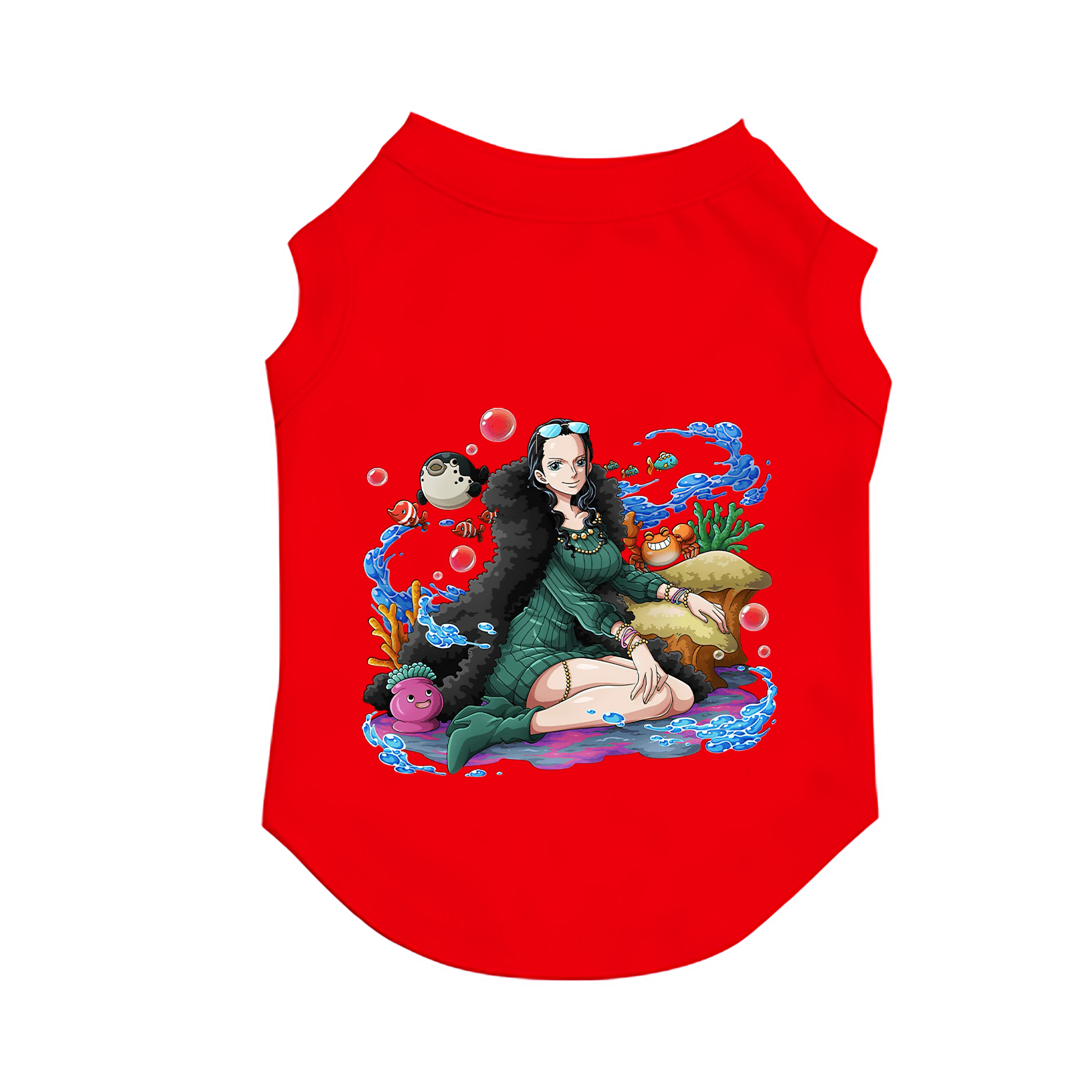 （画像用） ワンピース ニコ・ロビン ONE PIECE Nico Robin ペット用ベスト