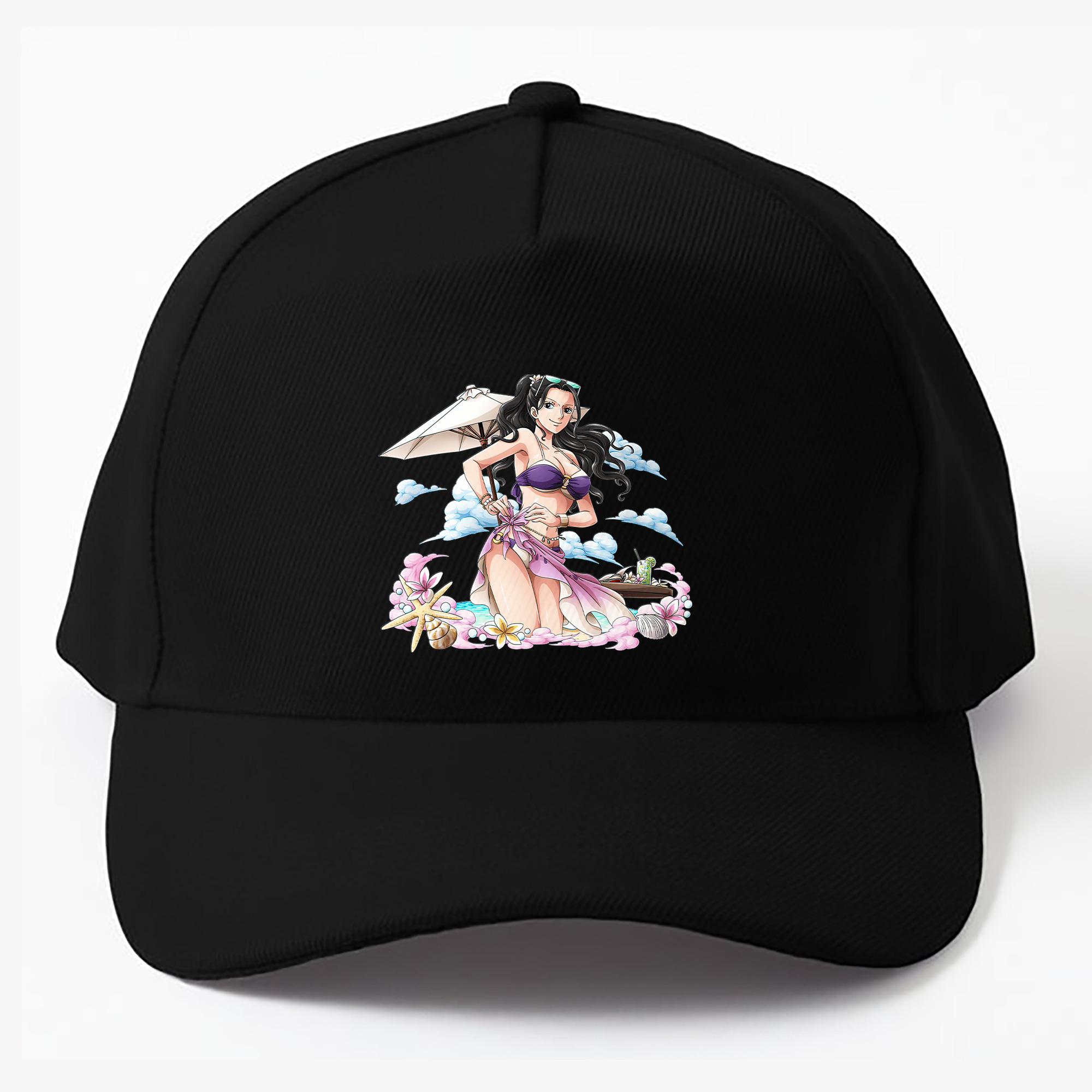 （画像用） ワンピース ニコ・ロビン ONE PIECE Nico Robin ベースボールキャップ 綿100％ 男女兼用 帽子 スポーツ