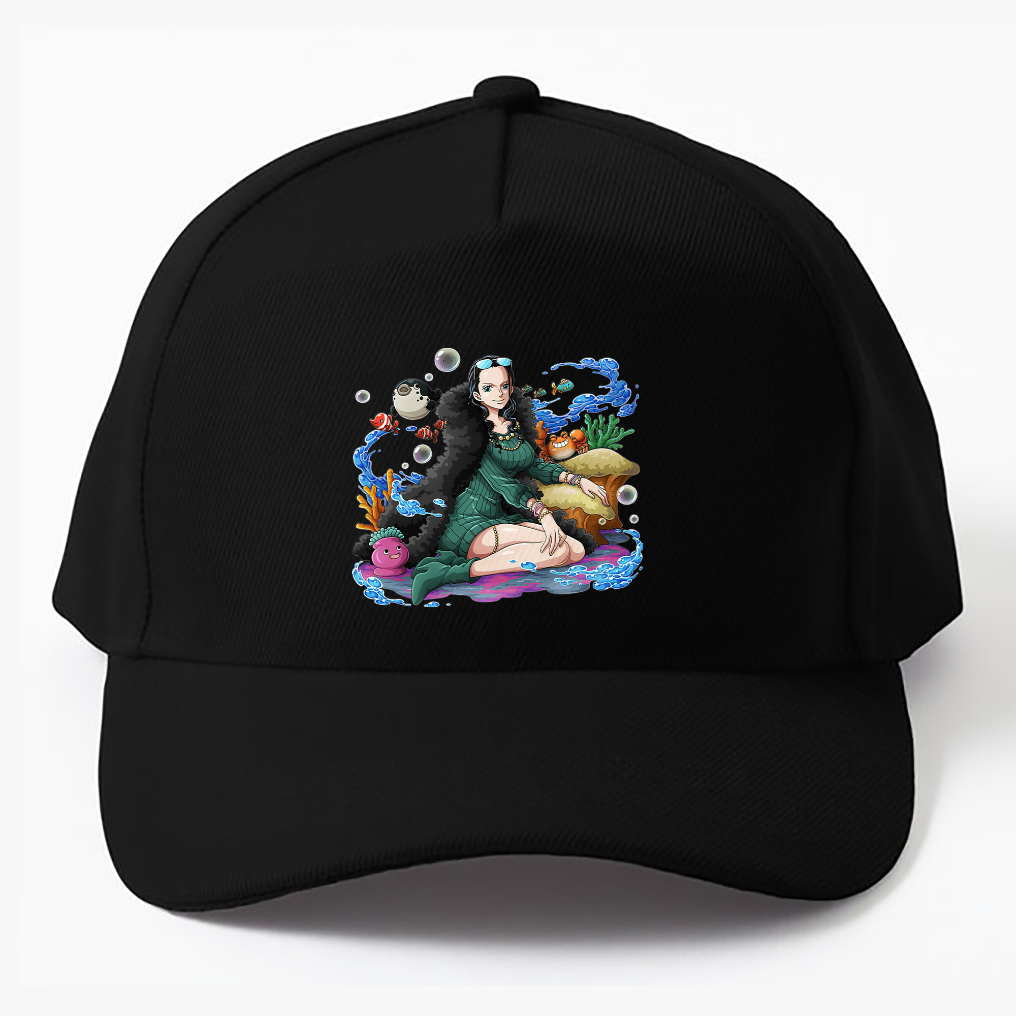（画像用） ワンピース ニコ・ロビン ONE PIECE Nico Robin ベースボールキャップ 綿100％ 男女兼用 帽子 スポーツ