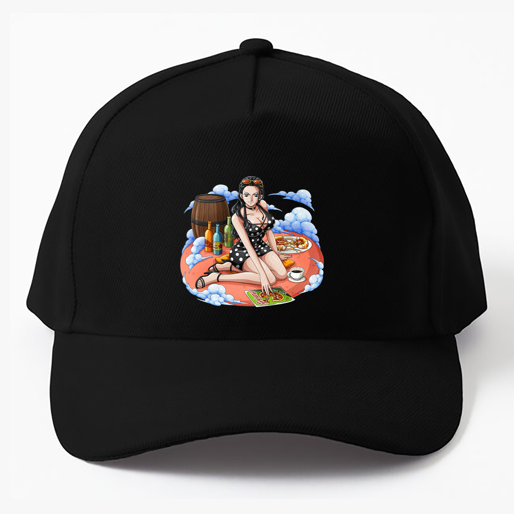 （画像用） ワンピース ニコ・ロビン ONE PIECE Nico Robin ベースボールキャップ 綿100％ 男女兼用 帽子 スポーツ