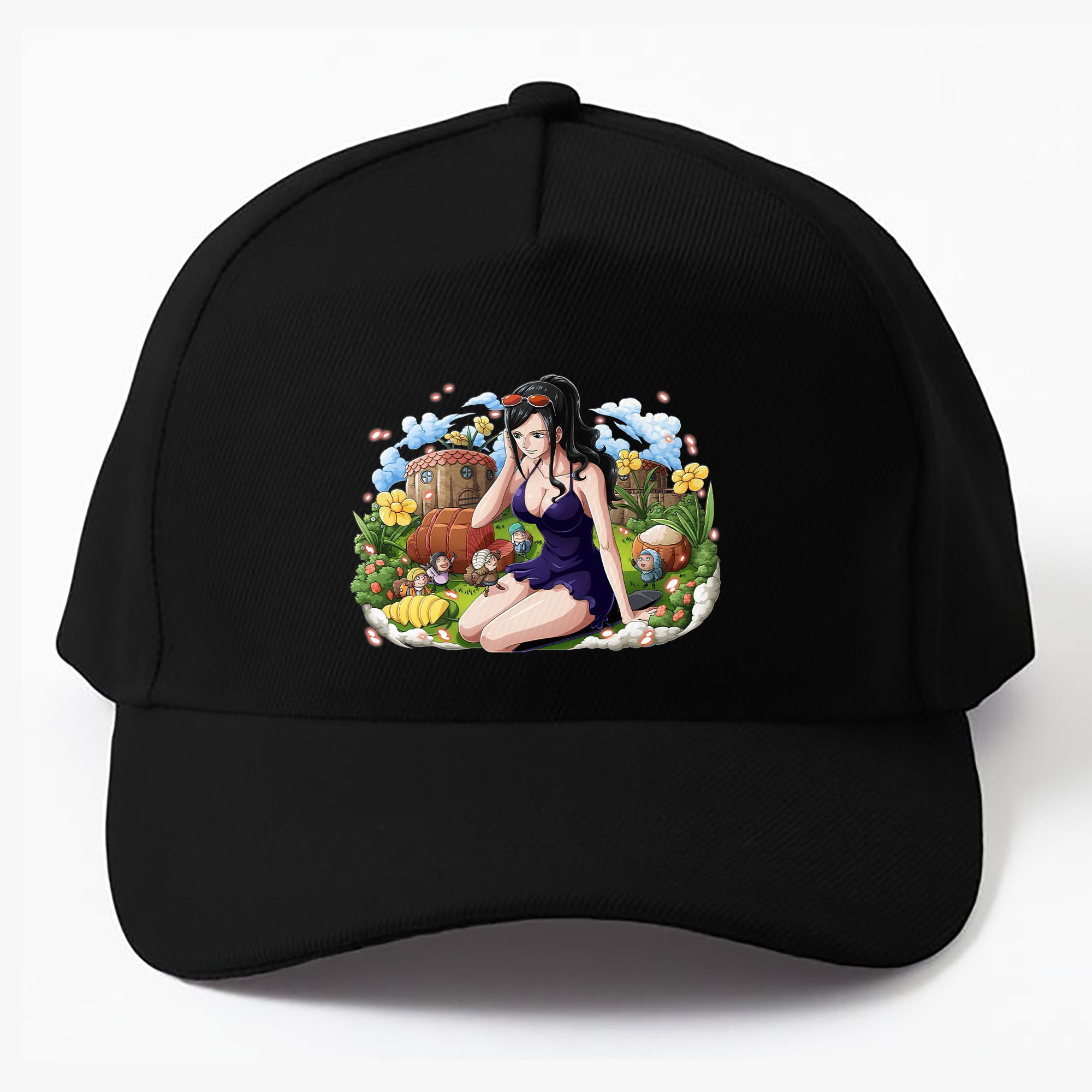 （画像用） ワンピース ニコ・ロビン ONE PIECE Nico Robin ベースボールキャップ 綿100％ 男女兼用 帽子 スポーツ