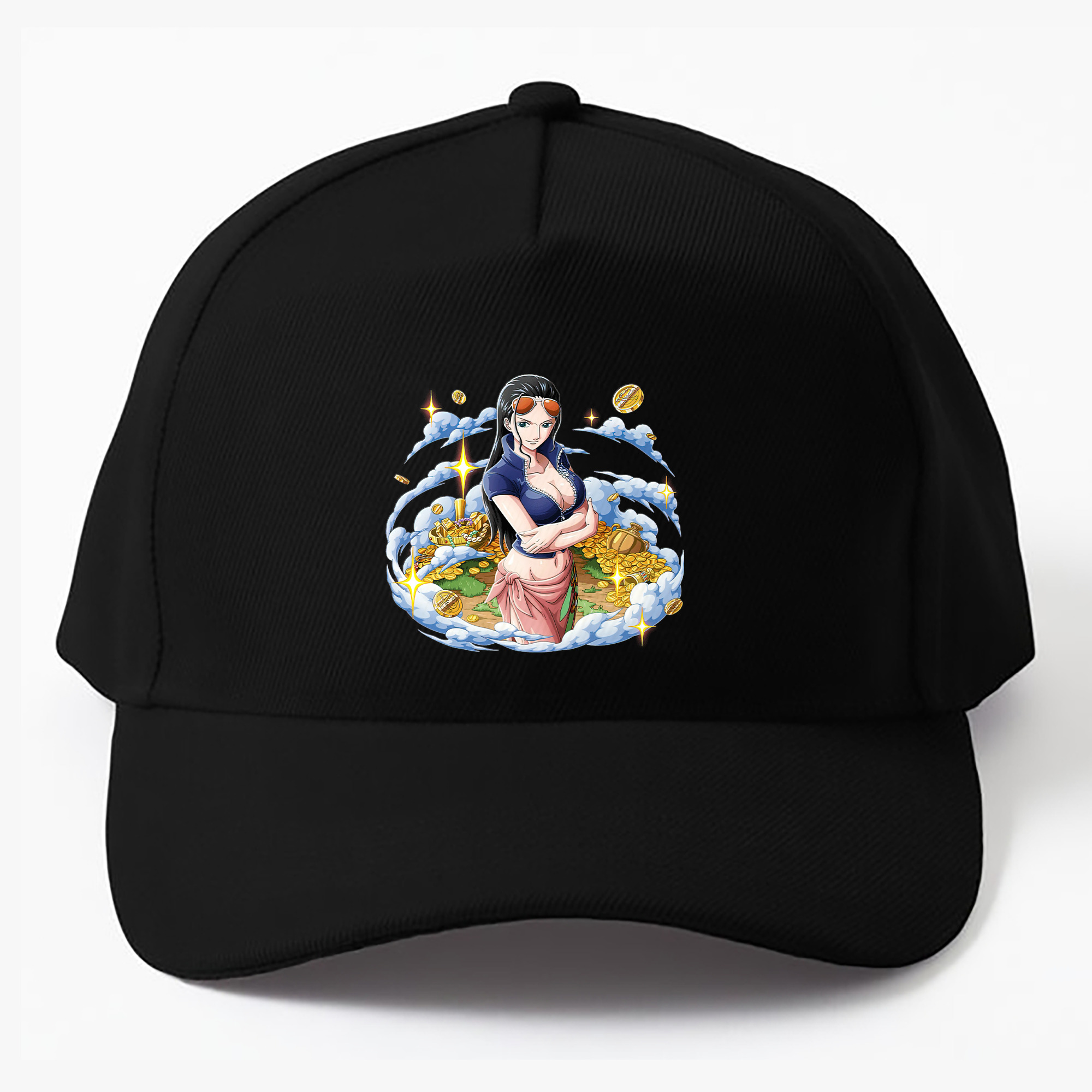 （画像用） ワンピース ニコ・ロビン ONE PIECE Nico Robin ベースボールキャップ 綿100％ 男女兼用 帽子 スポーツ