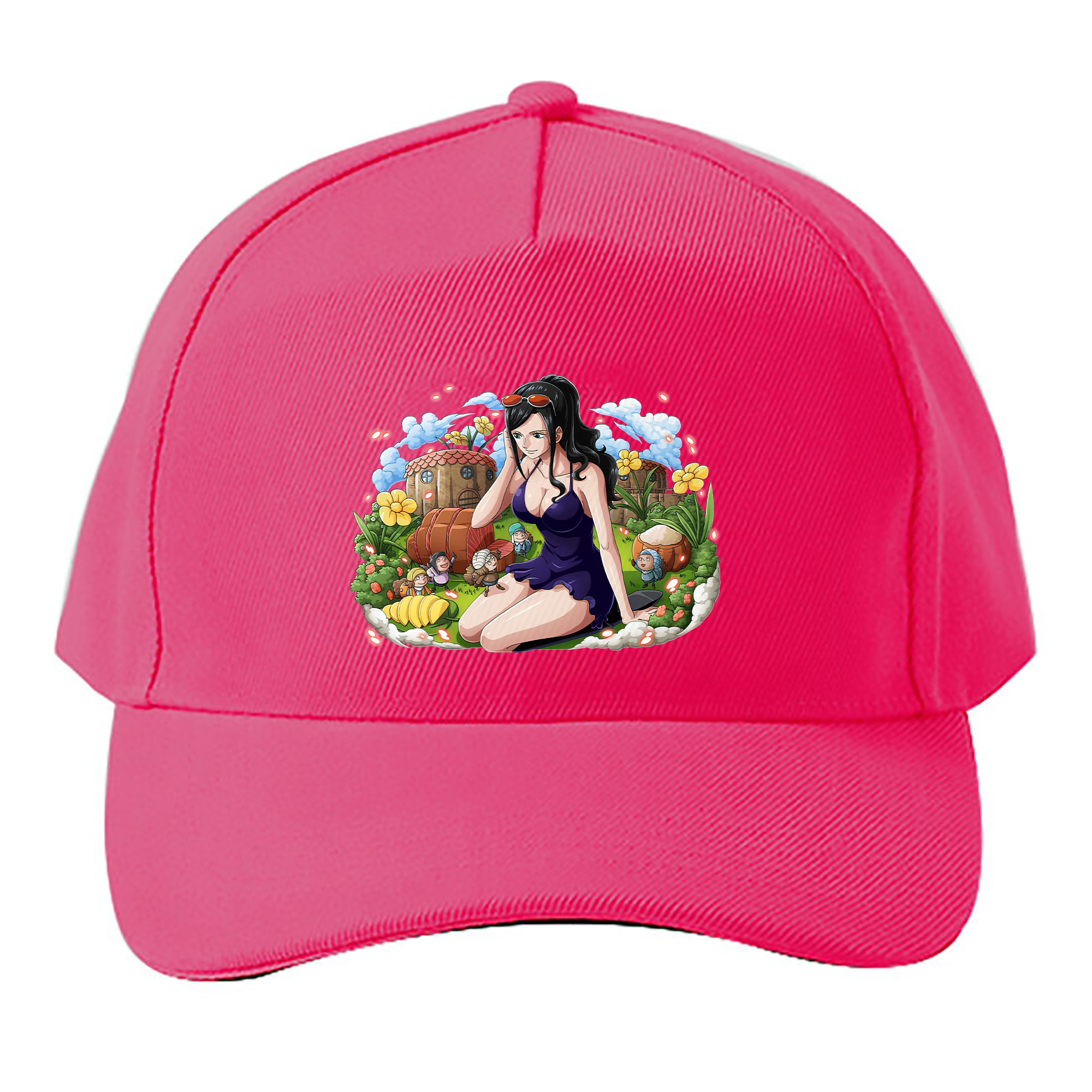 （画像用） ワンピース ニコ・ロビン ONE PIECE Nico Robin ベースボールキャップ 綿100％ 男女兼用 帽子 スポーツ