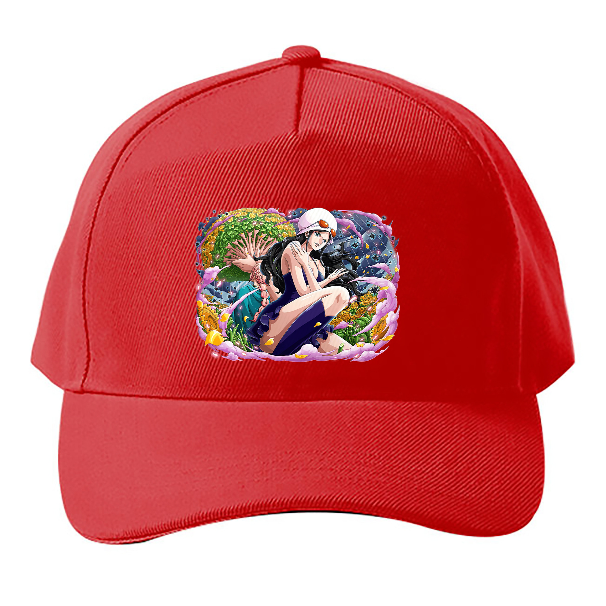 （画像用） ワンピース ニコ・ロビン ONE PIECE Nico Robin ベースボールキャップ 綿100％ 男女兼用 帽子 スポーツ