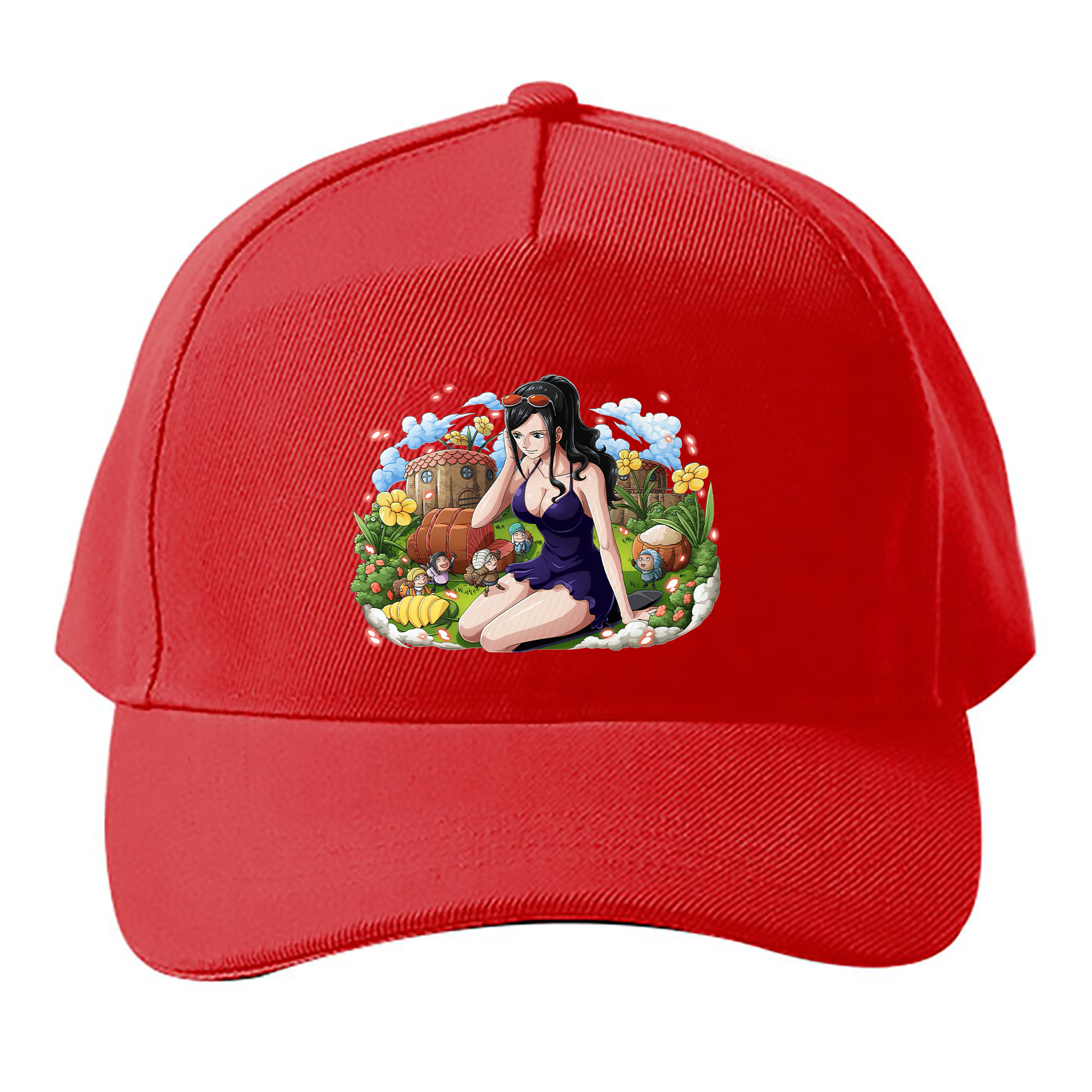 （画像用） ワンピース ニコ・ロビン ONE PIECE Nico Robin ベースボールキャップ 綿100％ 男女兼用 帽子 スポーツ
