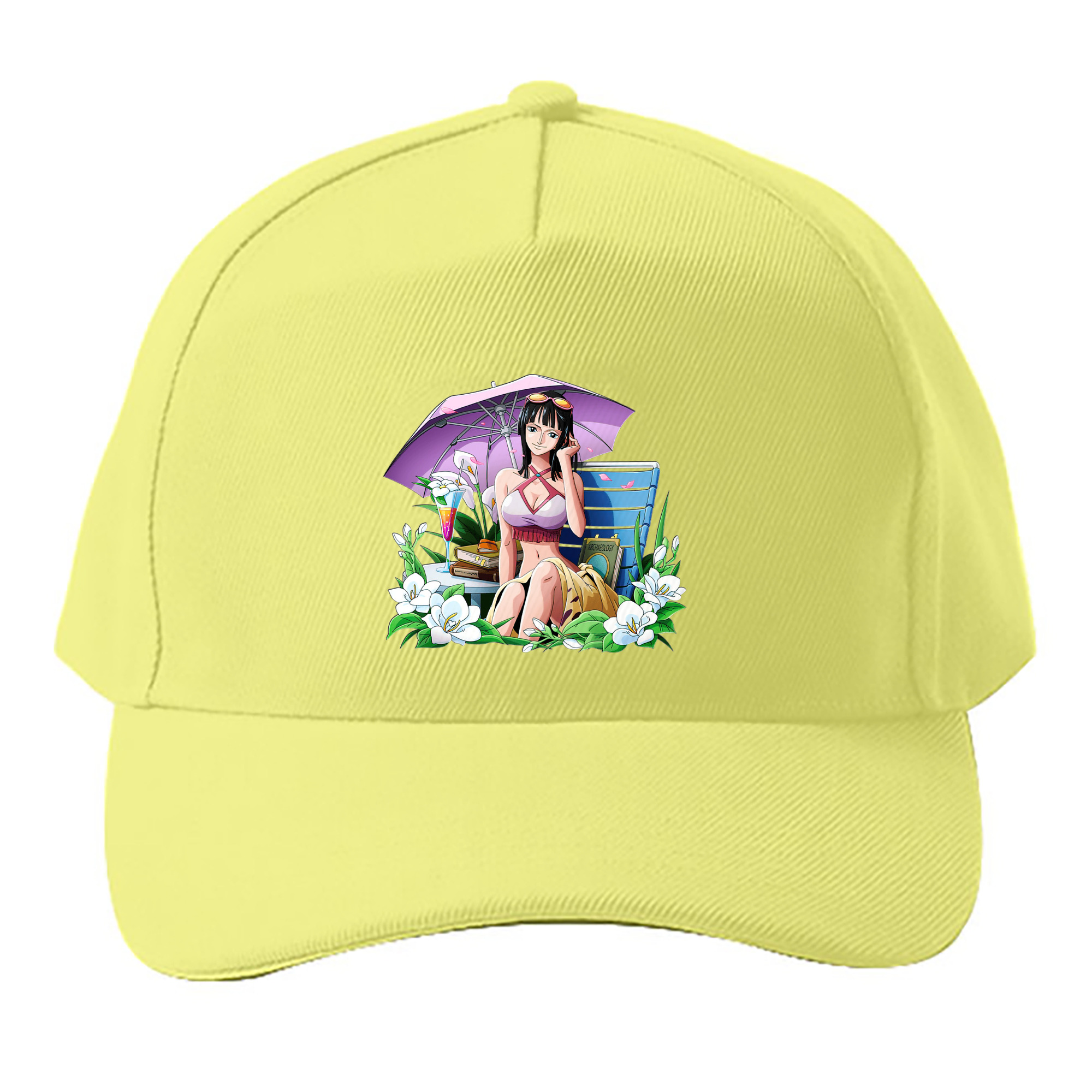 （画像用） ワンピース ニコ・ロビン ONE PIECE Nico Robin ベースボールキャップ 綿100％ 男女兼用 帽子 スポーツ