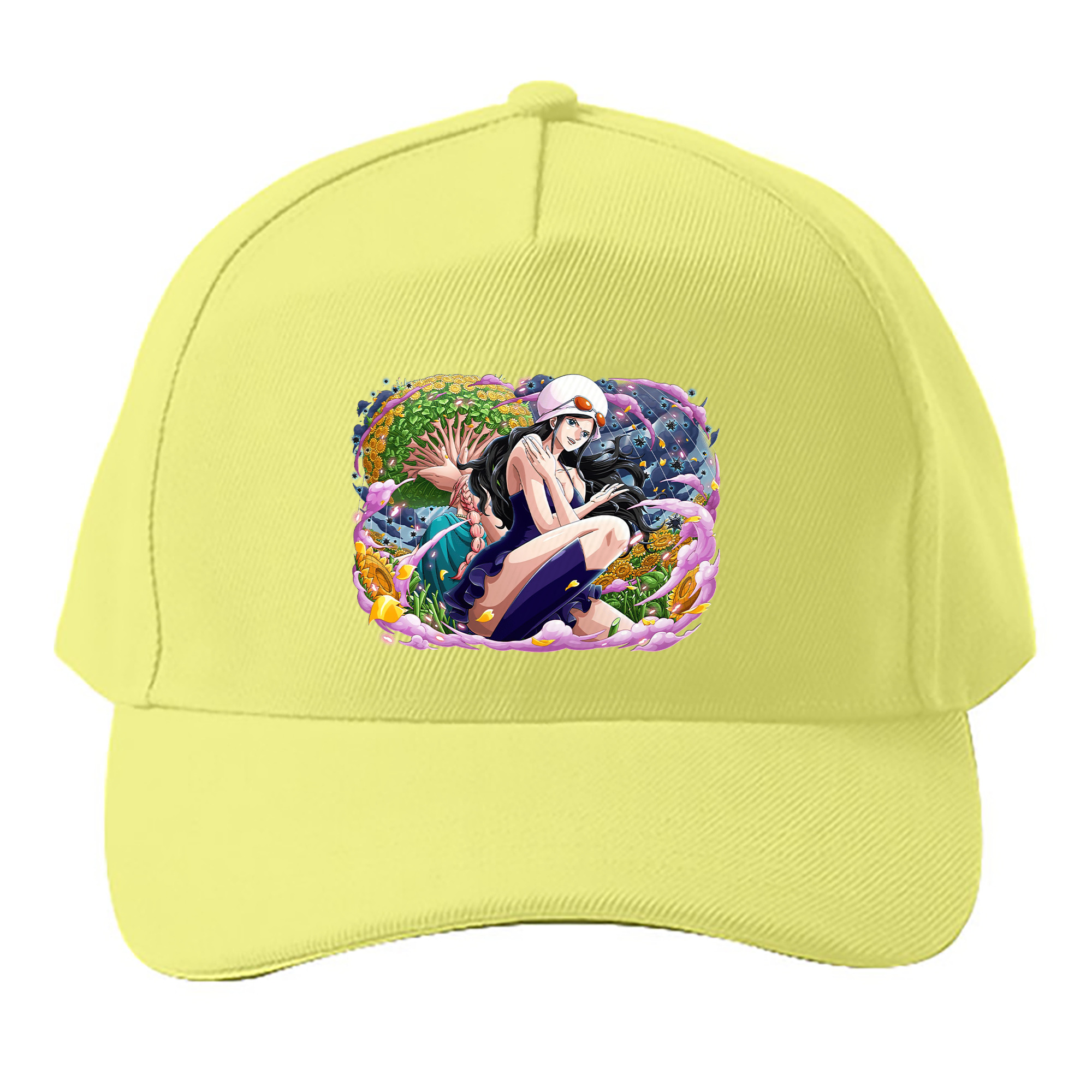 （画像用） ワンピース ニコ・ロビン ONE PIECE Nico Robin ベースボールキャップ 綿100％ 男女兼用 帽子 スポーツ
