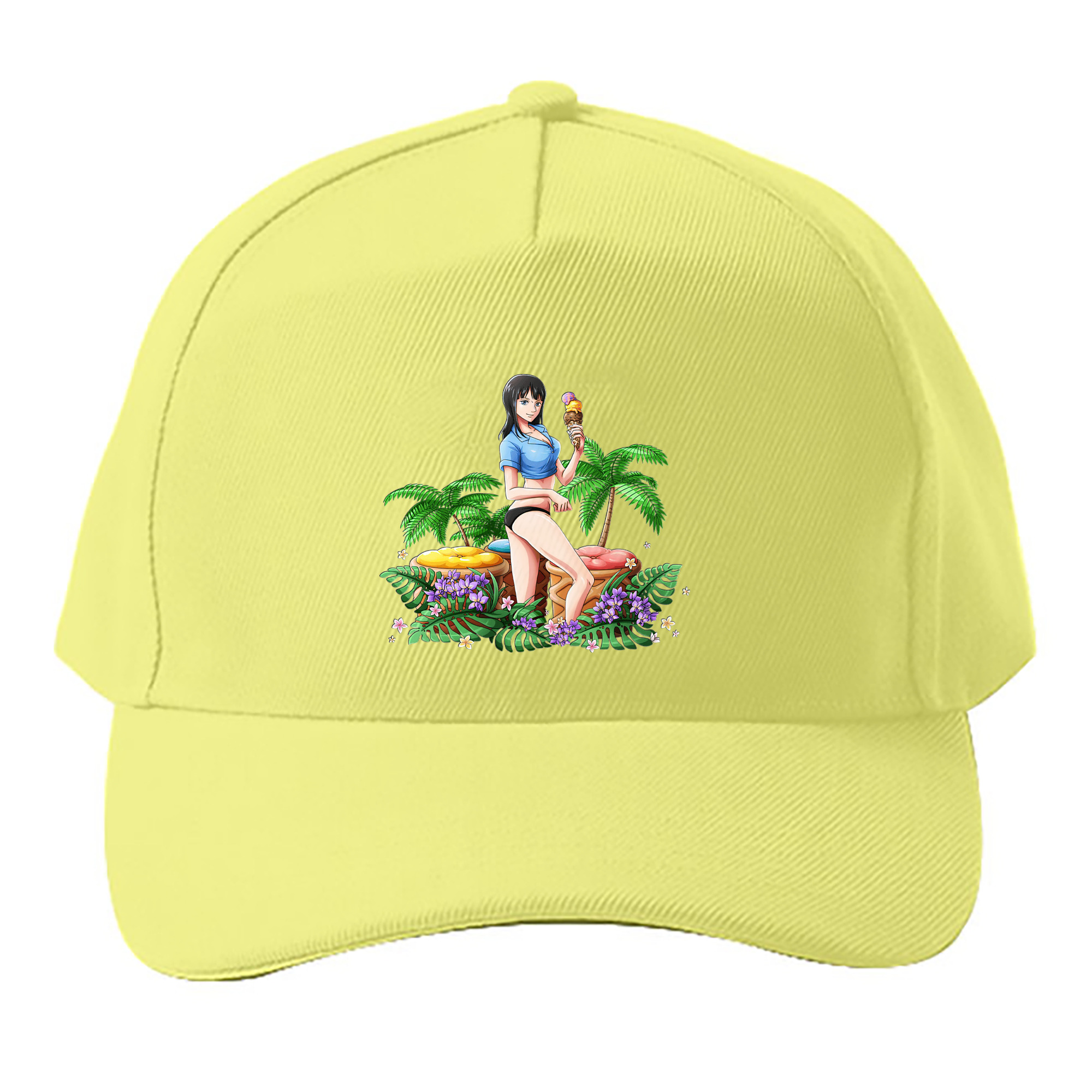 （画像用） ワンピース ニコ・ロビン ONE PIECE Nico Robin ベースボールキャップ 綿100％ 男女兼用 帽子 スポーツ
