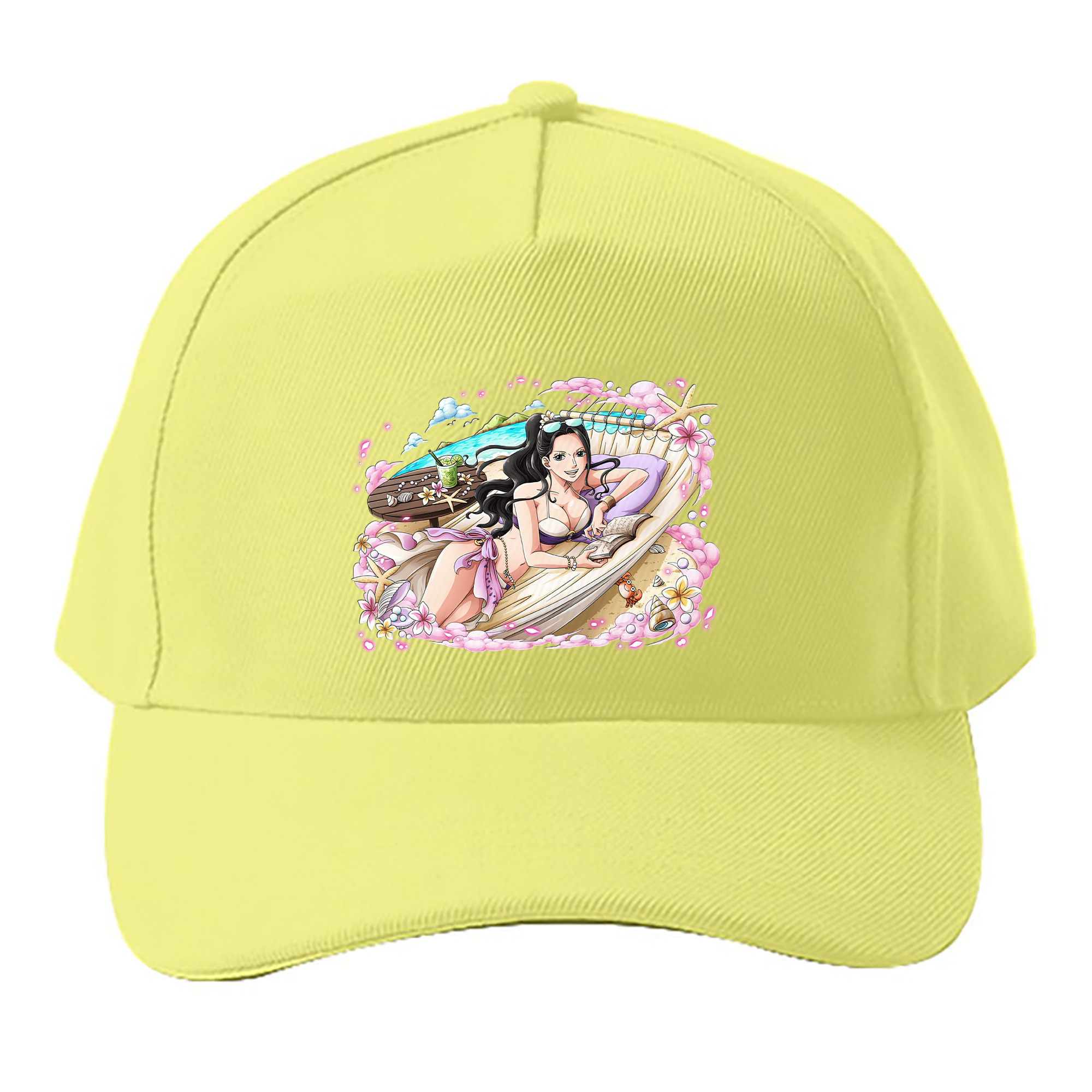 （画像用） ワンピース ニコ・ロビン ONE PIECE Nico Robin ベースボールキャップ 綿100％ 男女兼用 帽子 スポーツ