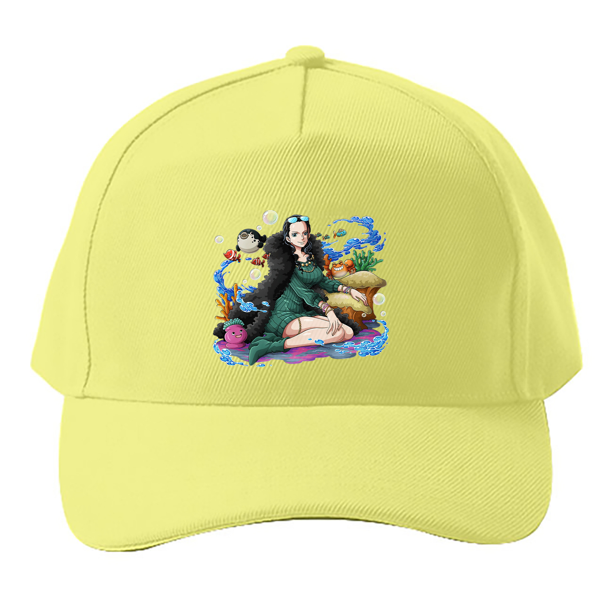 （画像用） ワンピース ニコ・ロビン ONE PIECE Nico Robin ベースボールキャップ 綿100％ 男女兼用 帽子 スポーツ