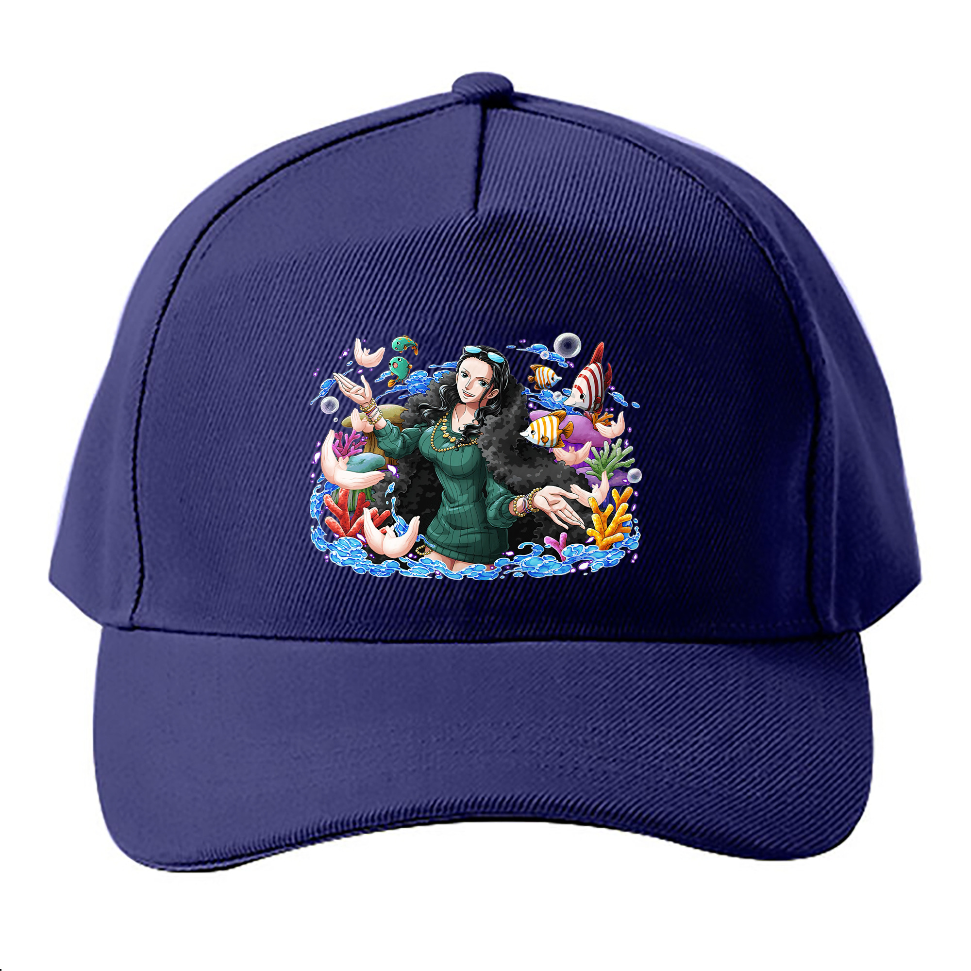 （画像用） ワンピース ニコ・ロビン ONE PIECE Nico Robin ベースボールキャップ 綿100％ 男女兼用 帽子 スポーツ