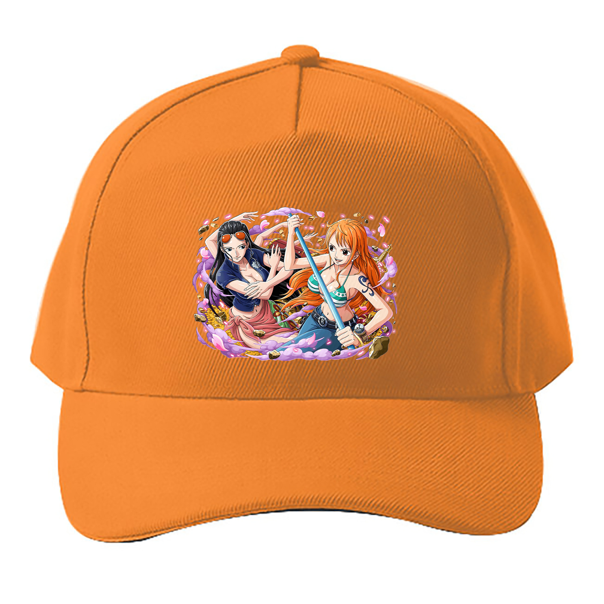 （画像用） ワンピース ニコ・ロビン ONE PIECE Nico Robin ベースボールキャップ 綿100％ 男女兼用 帽子 スポーツ