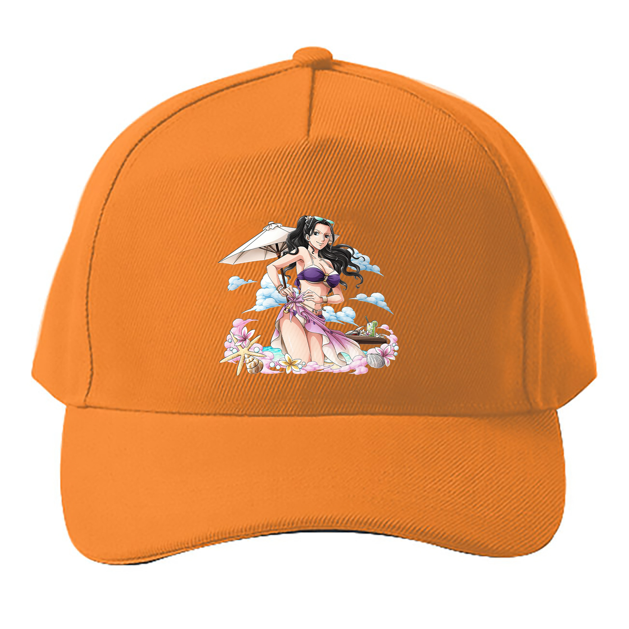 （画像用） ワンピース ニコ・ロビン ONE PIECE Nico Robin ベースボールキャップ 綿100％ 男女兼用 帽子 スポーツ