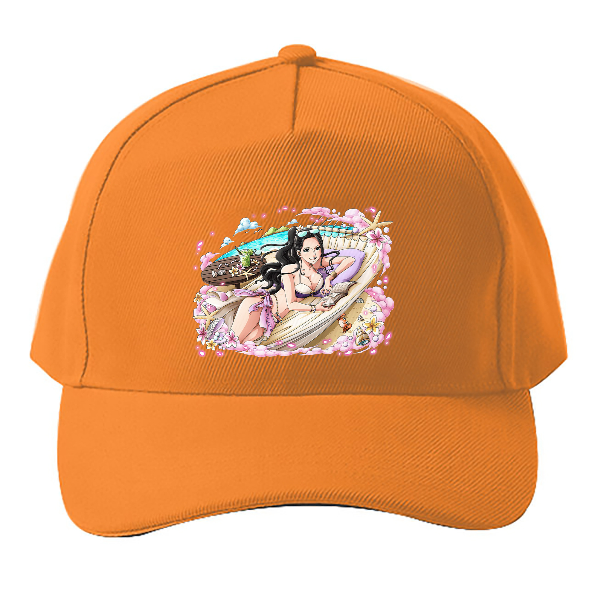 （画像用） ワンピース ニコ・ロビン ONE PIECE Nico Robin ベースボールキャップ 綿100％ 男女兼用 帽子 スポーツ