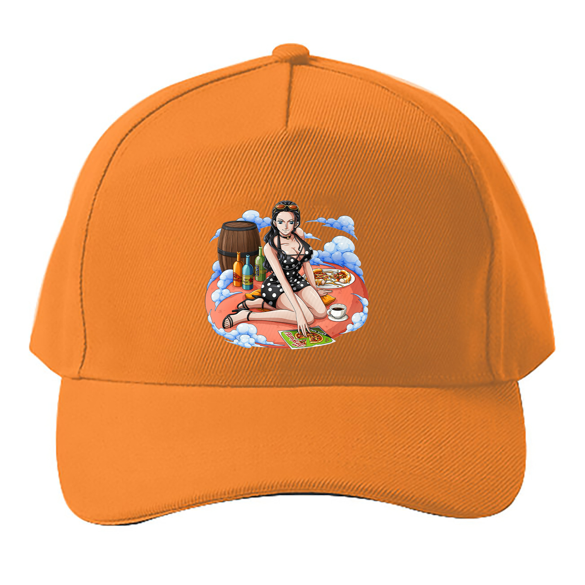 （画像用） ワンピース ニコ・ロビン ONE PIECE Nico Robin ベースボールキャップ 綿100％ 男女兼用 帽子 スポーツ