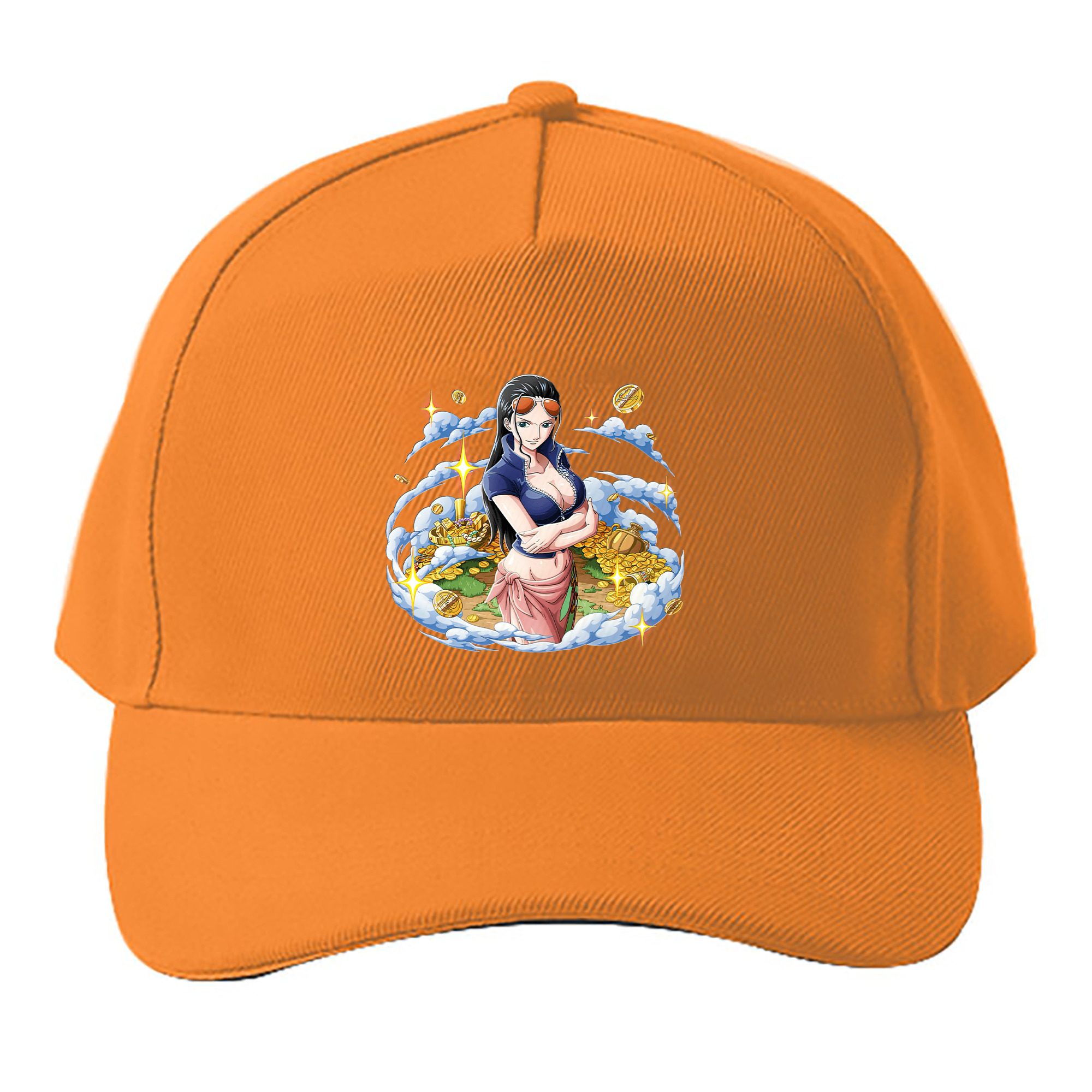 （画像用） ワンピース ニコ・ロビン ONE PIECE Nico Robin ベースボールキャップ 綿100％ 男女兼用 帽子 スポーツ