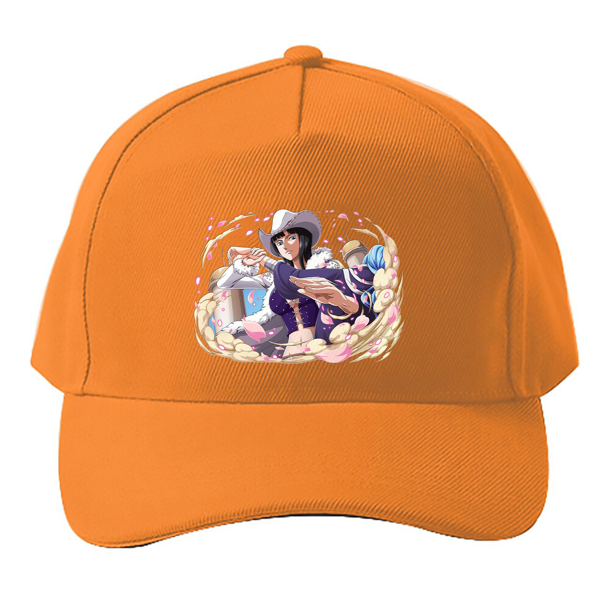（画像用） ワンピース ニコ・ロビン ONE PIECE Nico Robin ベースボールキャップ 綿100％ 男女兼用 帽子 スポーツ
