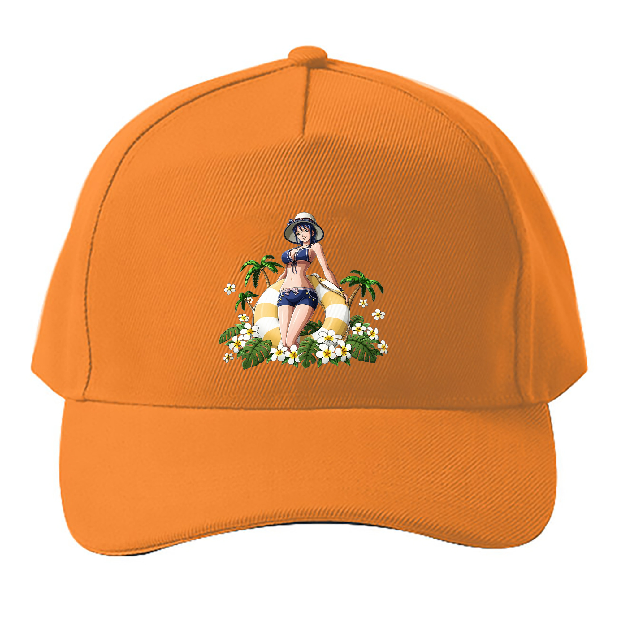 （画像用） ワンピース ニコ・ロビン ONE PIECE Nico Robin ベースボールキャップ 綿100％ 男女兼用 帽子 スポーツ