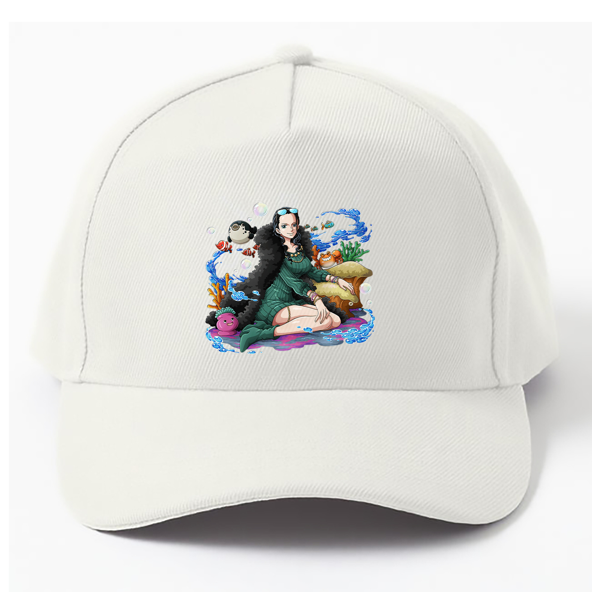 （画像用） ワンピース ニコ・ロビン ONE PIECE Nico Robin ベースボールキャップ 綿100％ 男女兼用 帽子 スポーツ