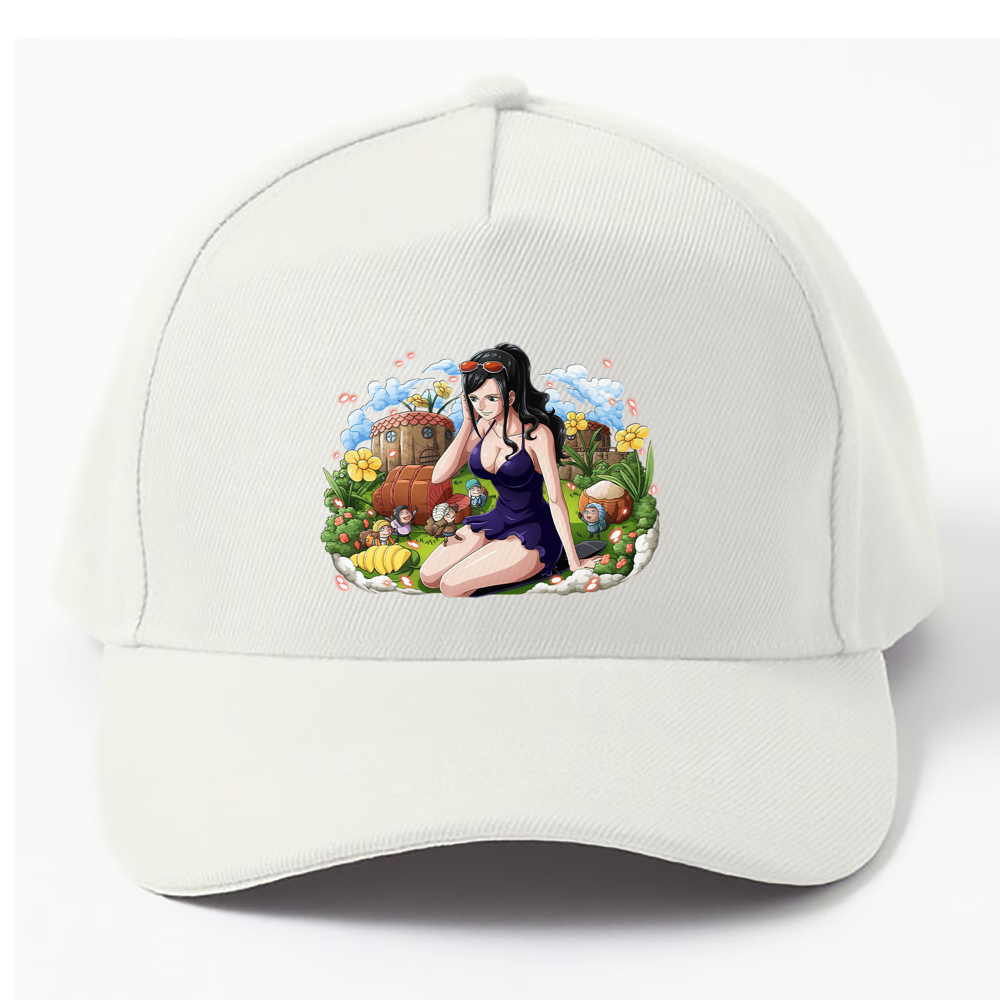 （画像用） ワンピース ニコ・ロビン ONE PIECE Nico Robin ベースボールキャップ 綿100％ 男女兼用 帽子 スポーツ