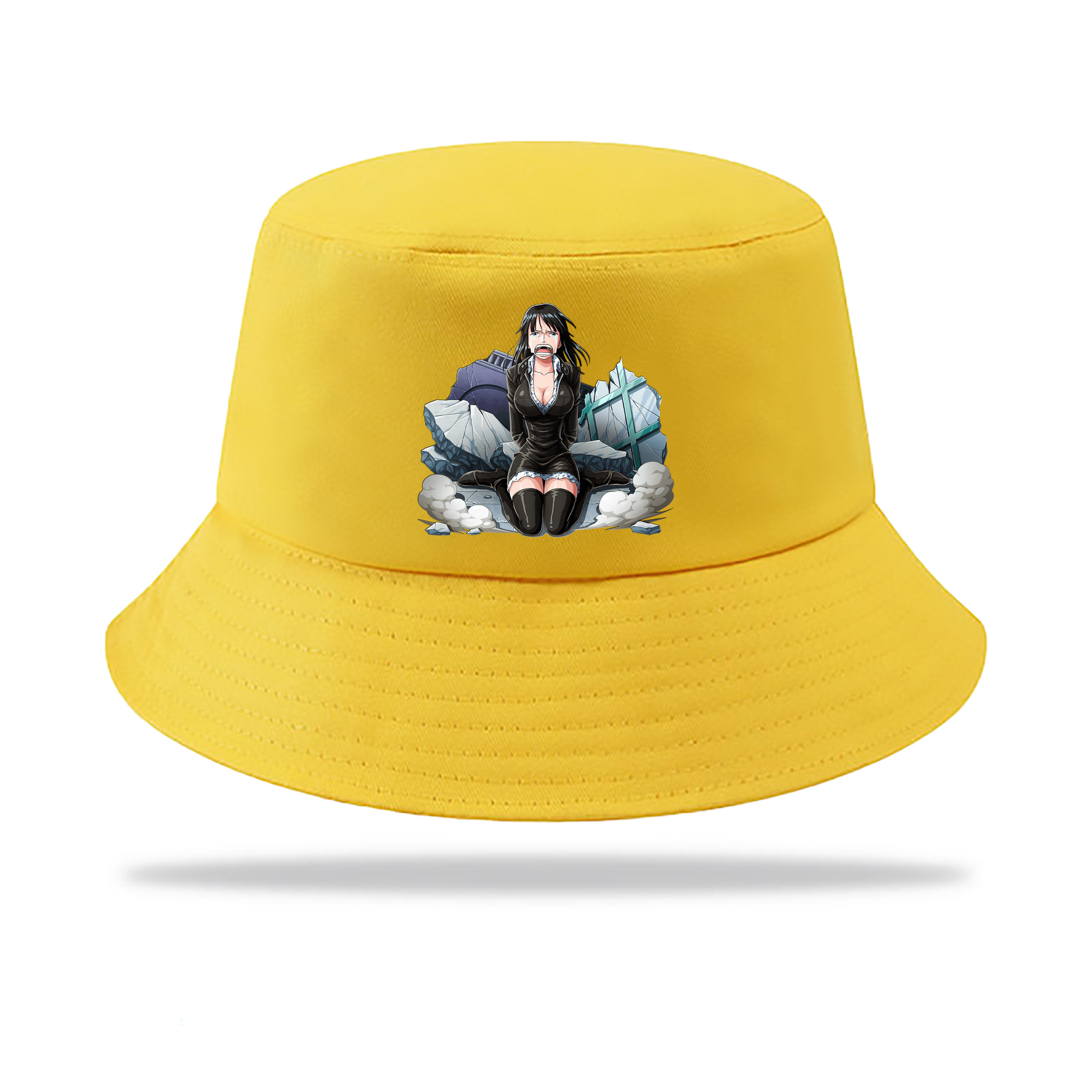 （画像用） ワンピース ニコ・ロビン ONE PIECE Nico Robin アウトドア日除けバケットハット